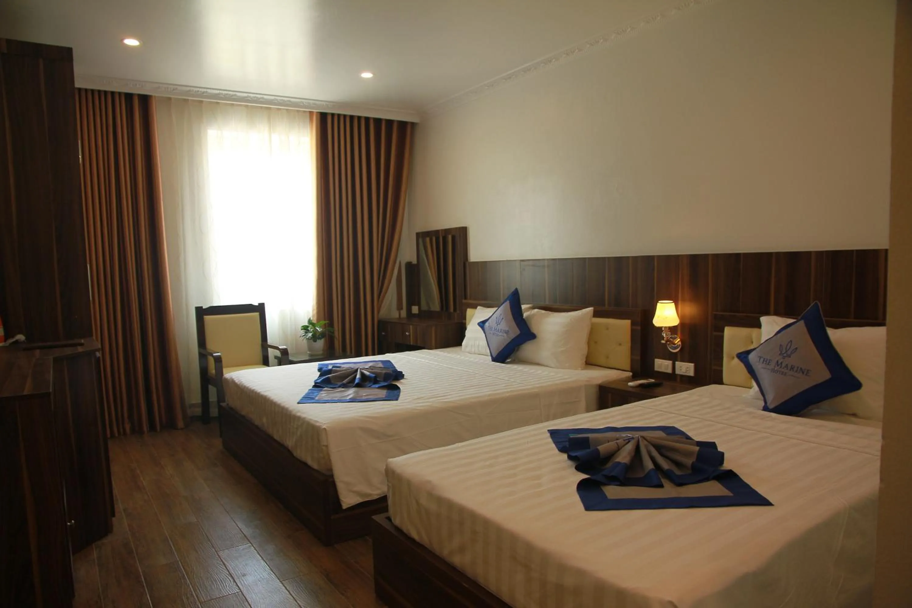 Bed in Khách sạn Hải Quân - The Marine Hotel