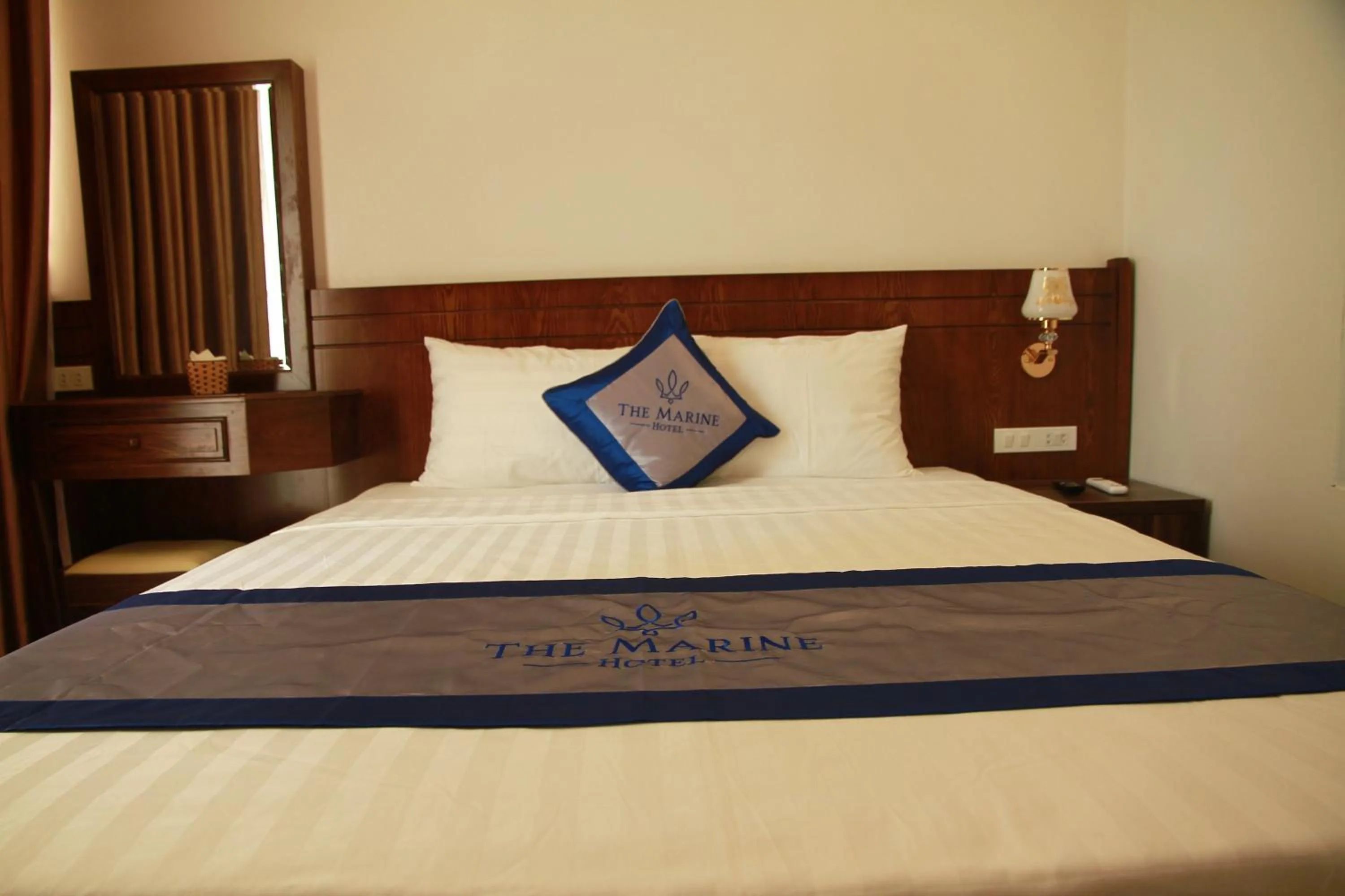 Bed in Khách sạn Hải Quân - The Marine Hotel