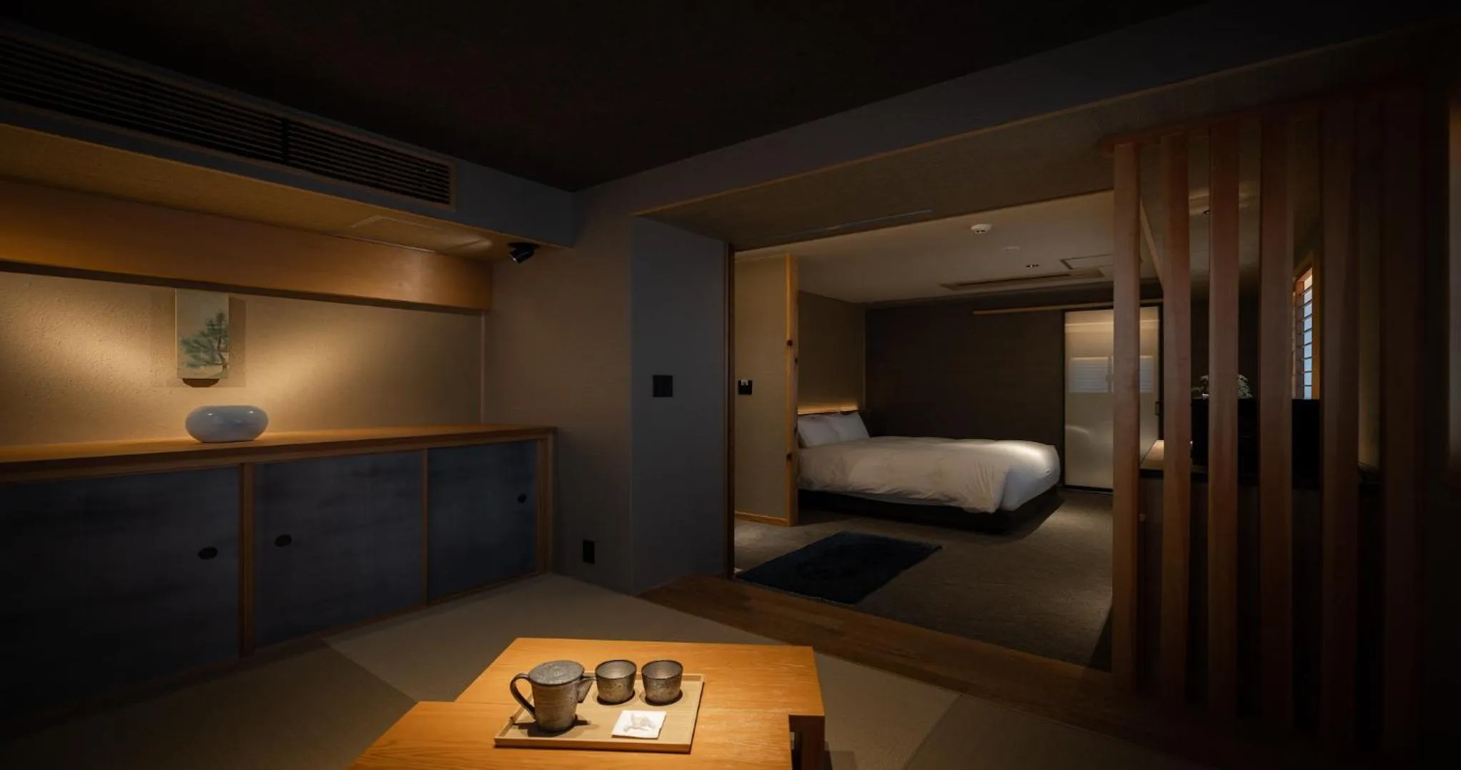 Bed in Higashiyama Shikikaboku