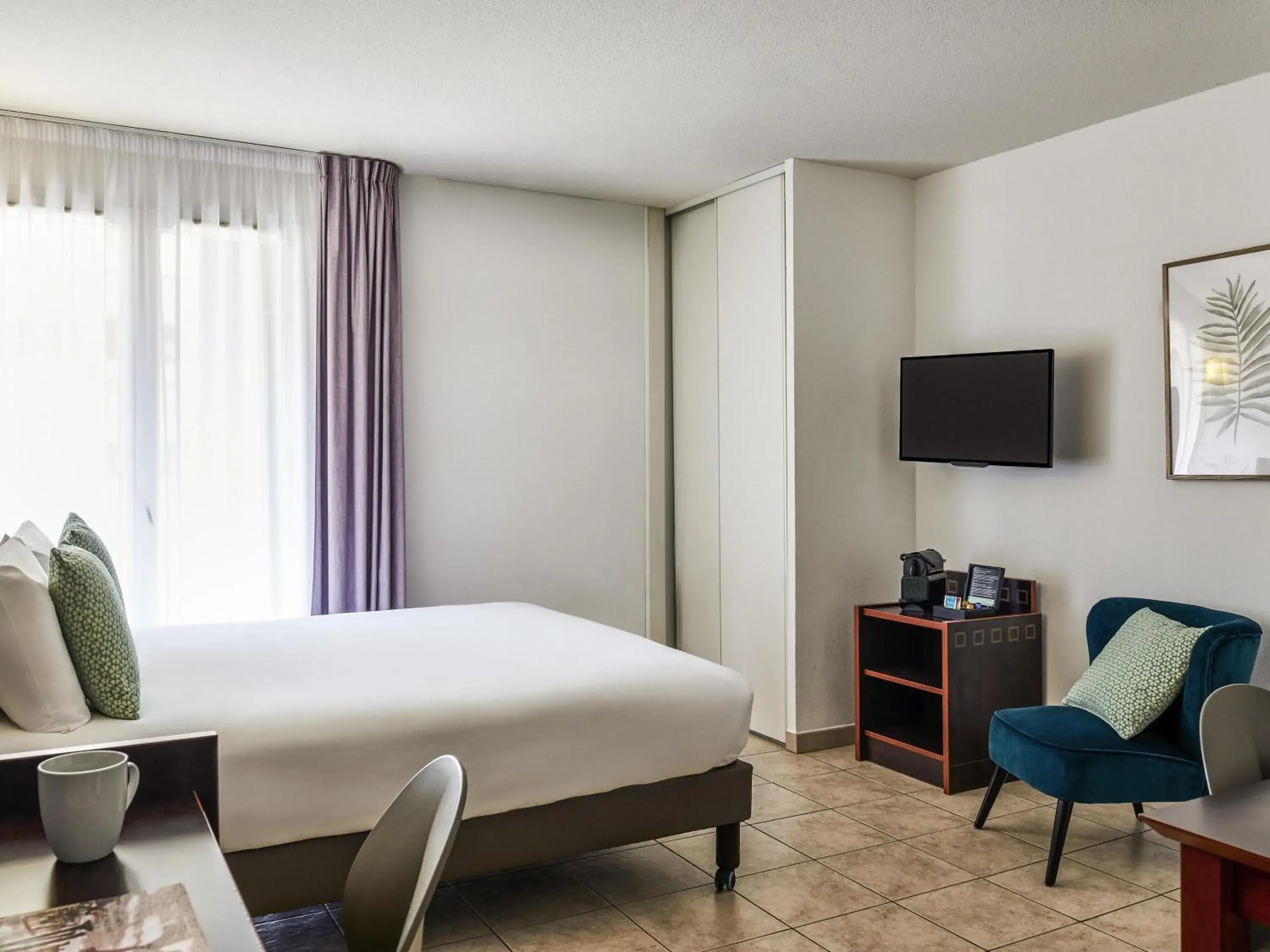 Bedroom, Bed in Aparthotel Adagio Access Nice Garibaldi Bedroom, Bed in Aparthotel Adagio Access Nice Garibaldi