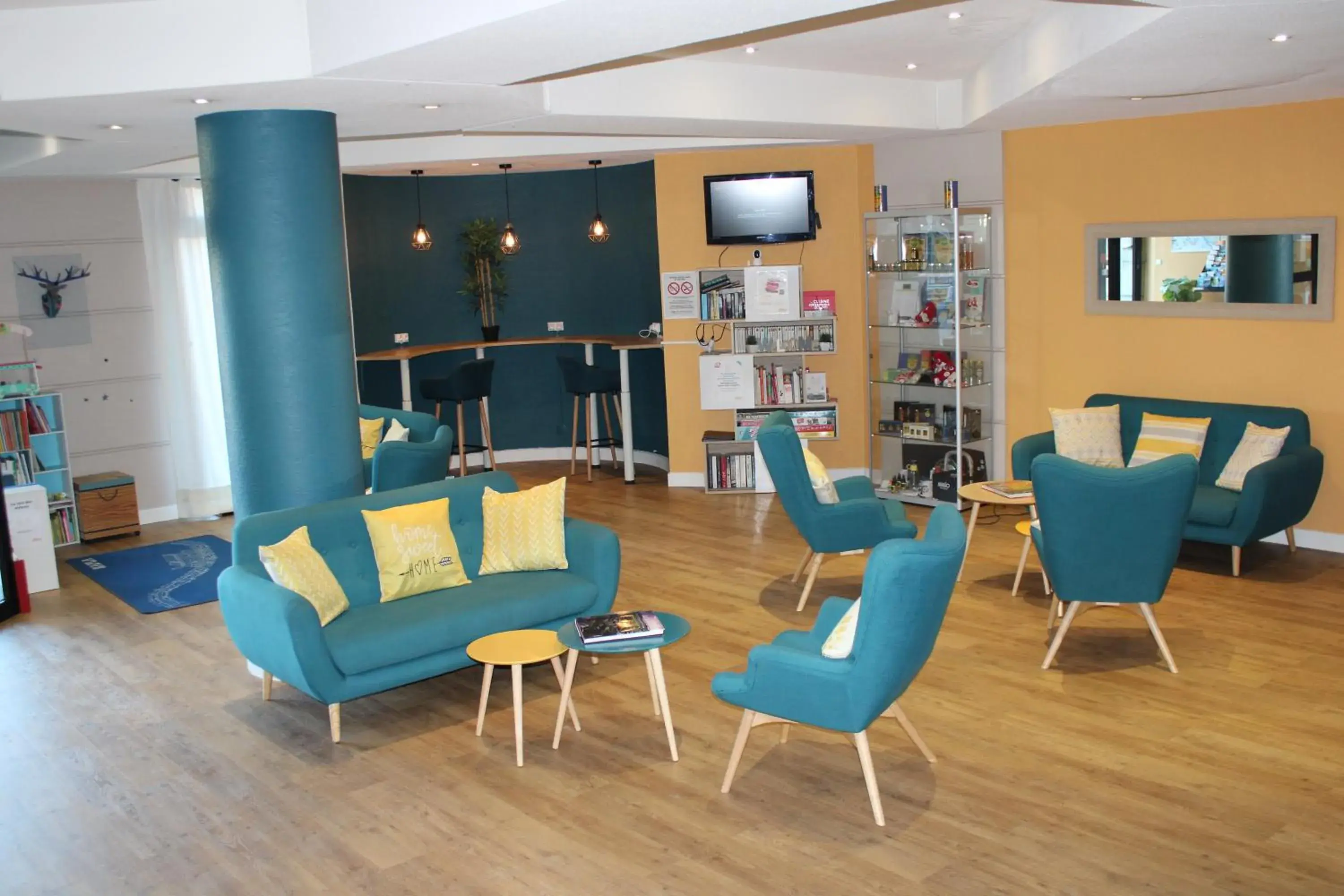 Lobby or reception in Aparthotel Adagio Access Nice Acropolis Lobby or reception in Aparthotel Adagio Access Nice Acropolis