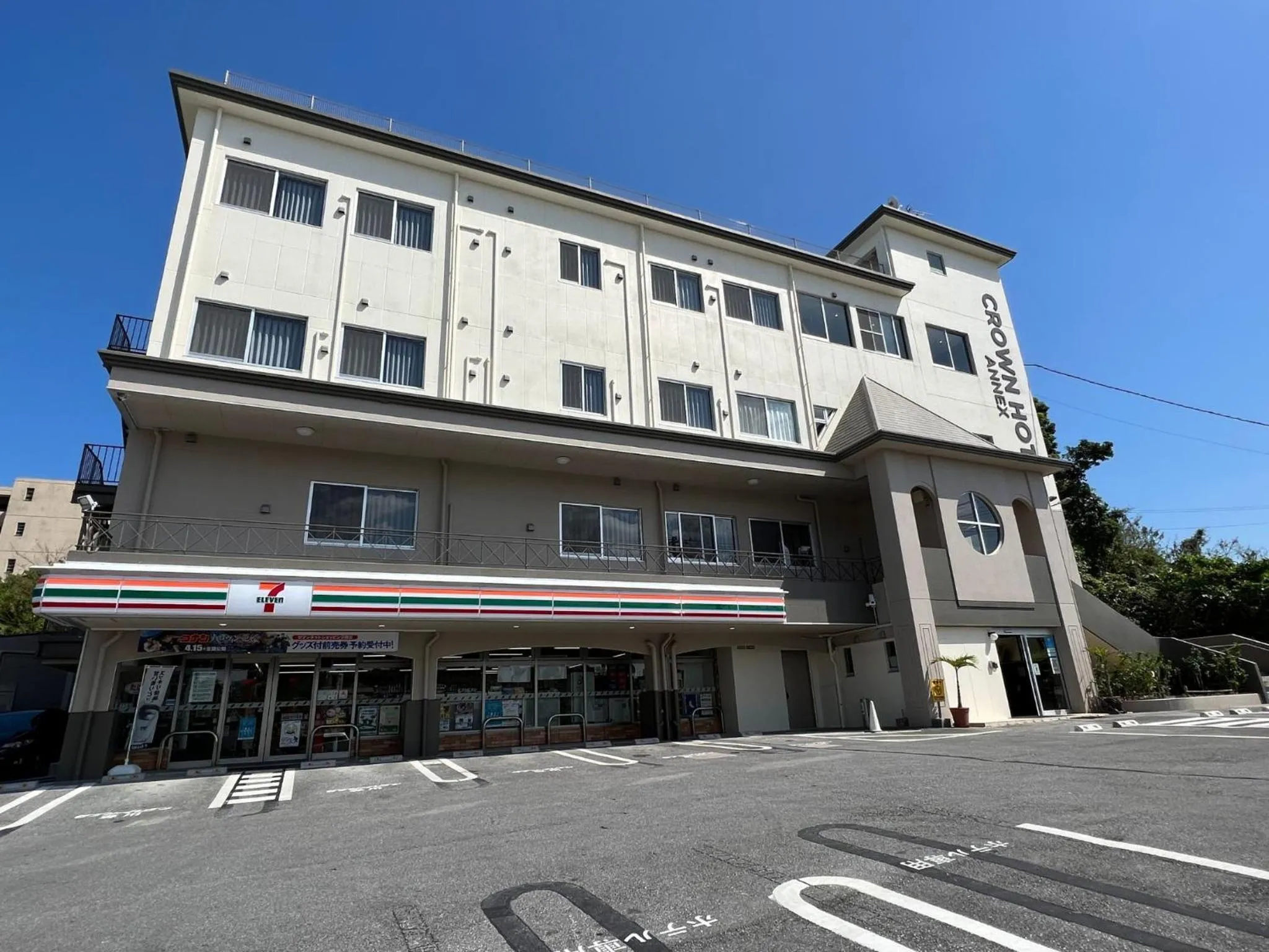 Property building in Crown Hotel Okinawa Annex