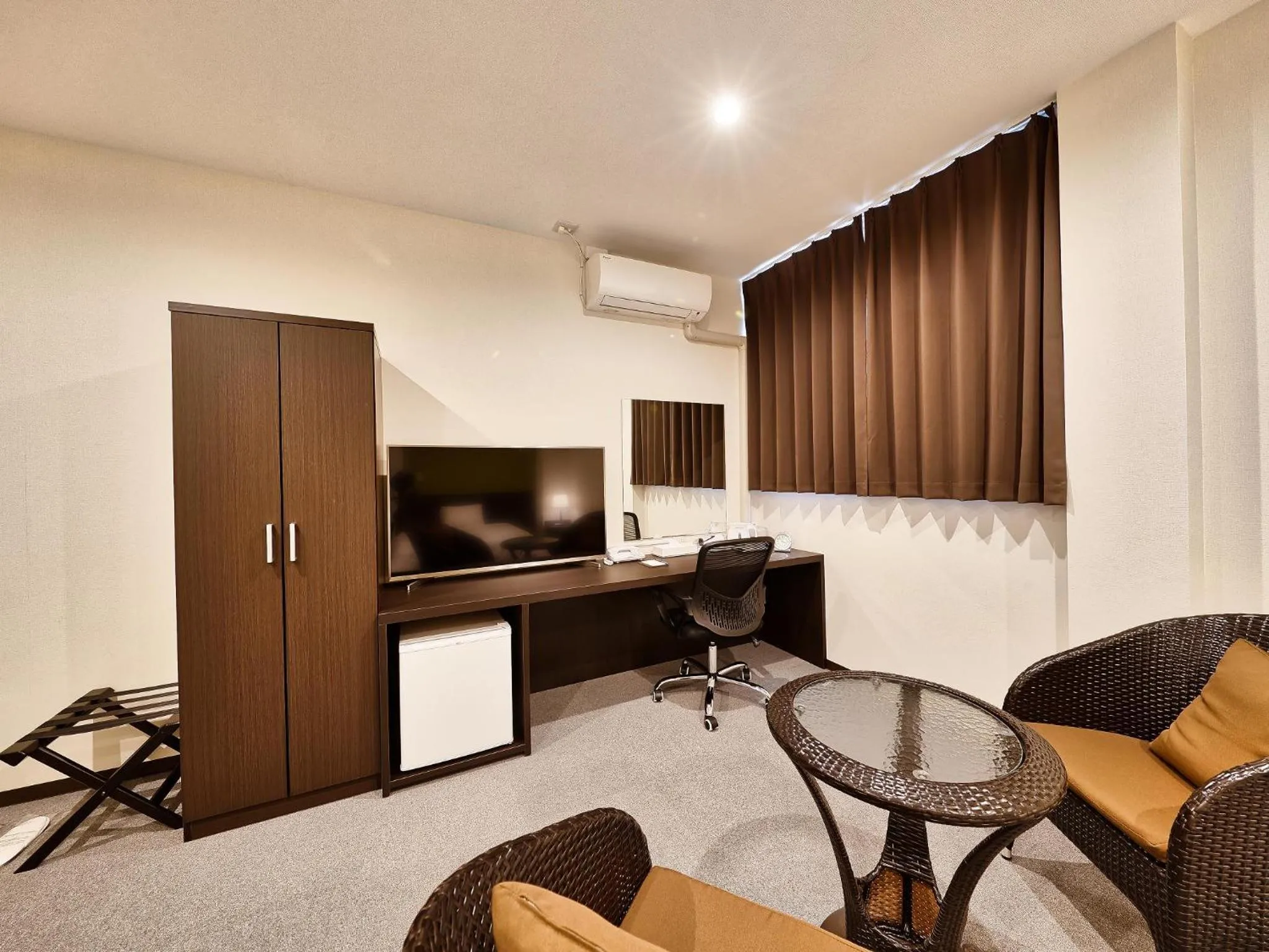 Living room in Crown Hotel Okinawa Annex