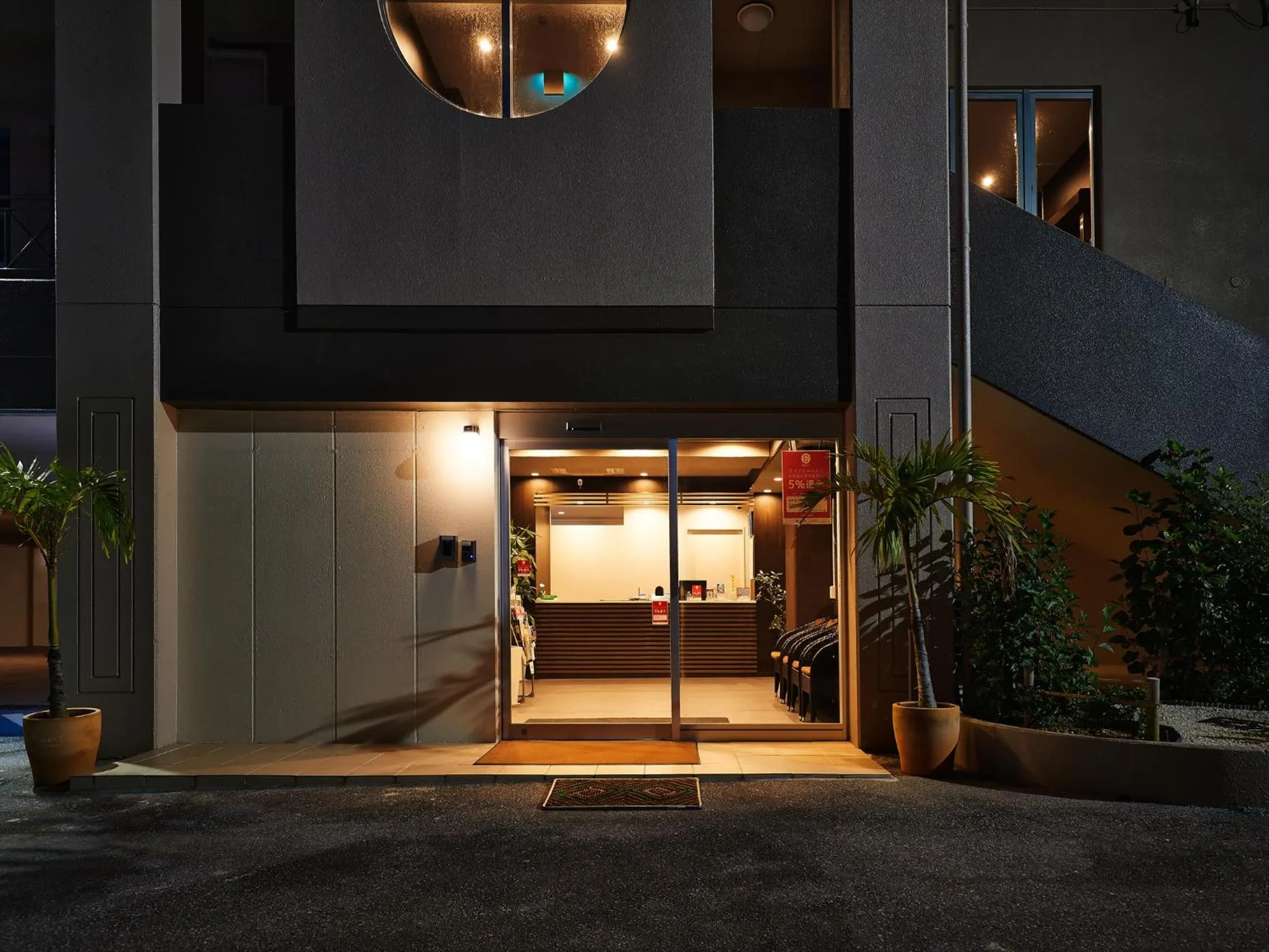 Property building in Crown Hotel Okinawa Annex