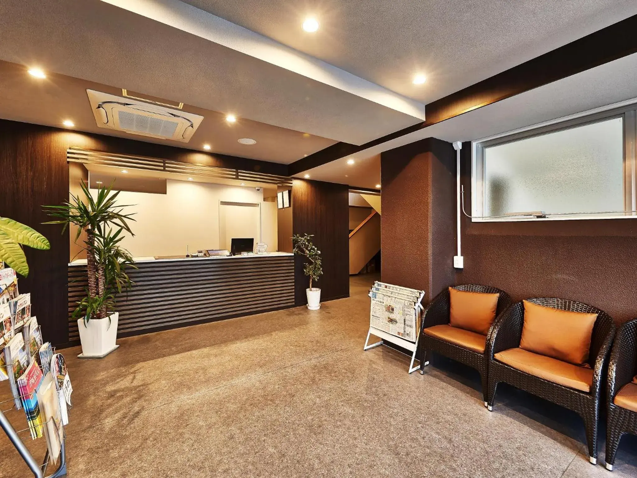 Lobby or reception in Crown Hotel Okinawa Annex Lobby or reception in Crown Hotel Okinawa Annex