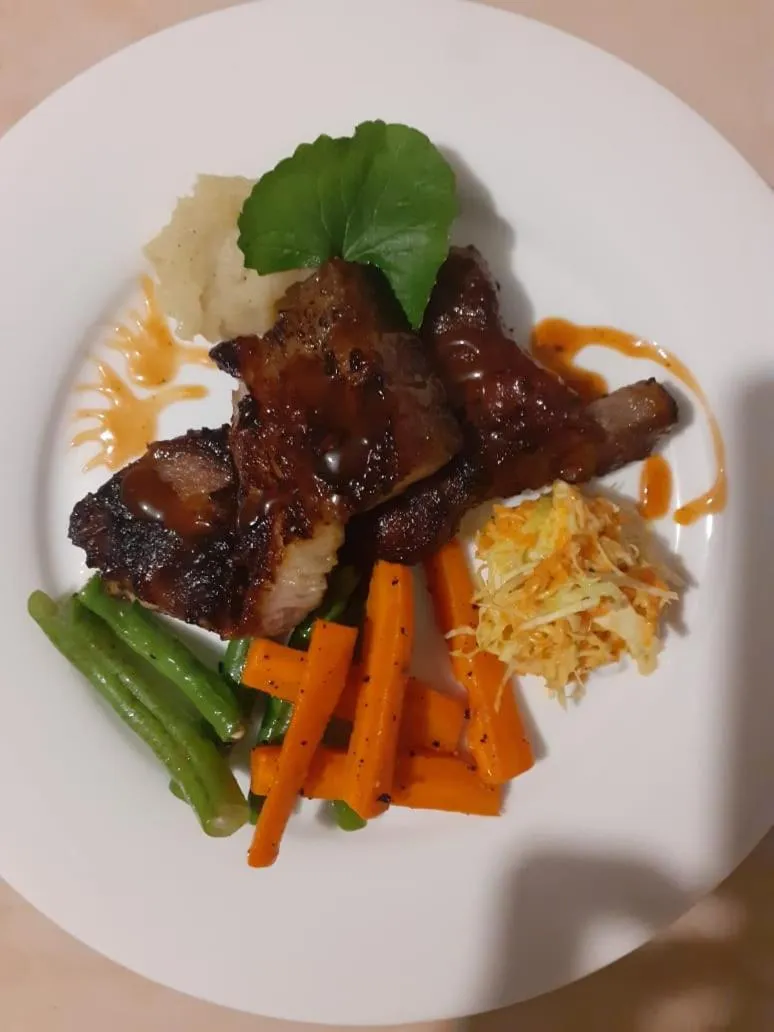 Dinner in Elephant Lodge