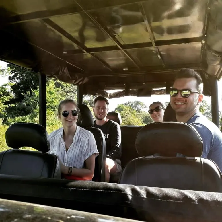 People in Elephant Lodge