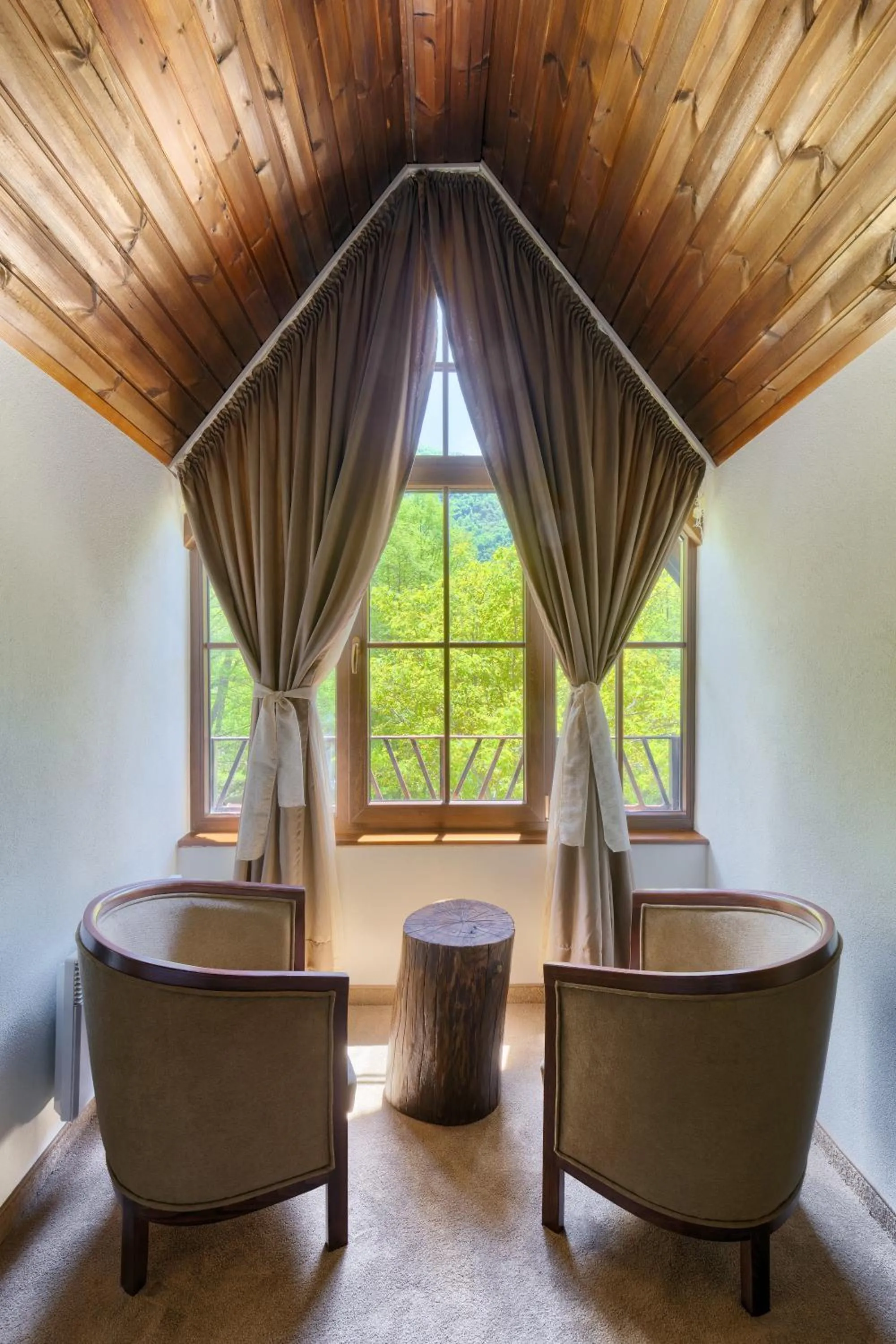 Seating area in Hotel Apostolite