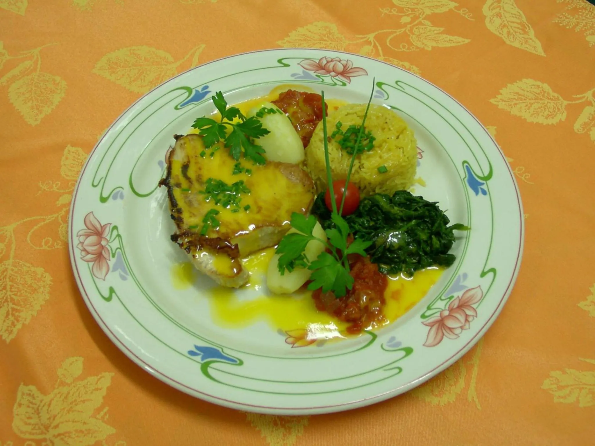 Food and drinks in Hostellerie de la Bouriane