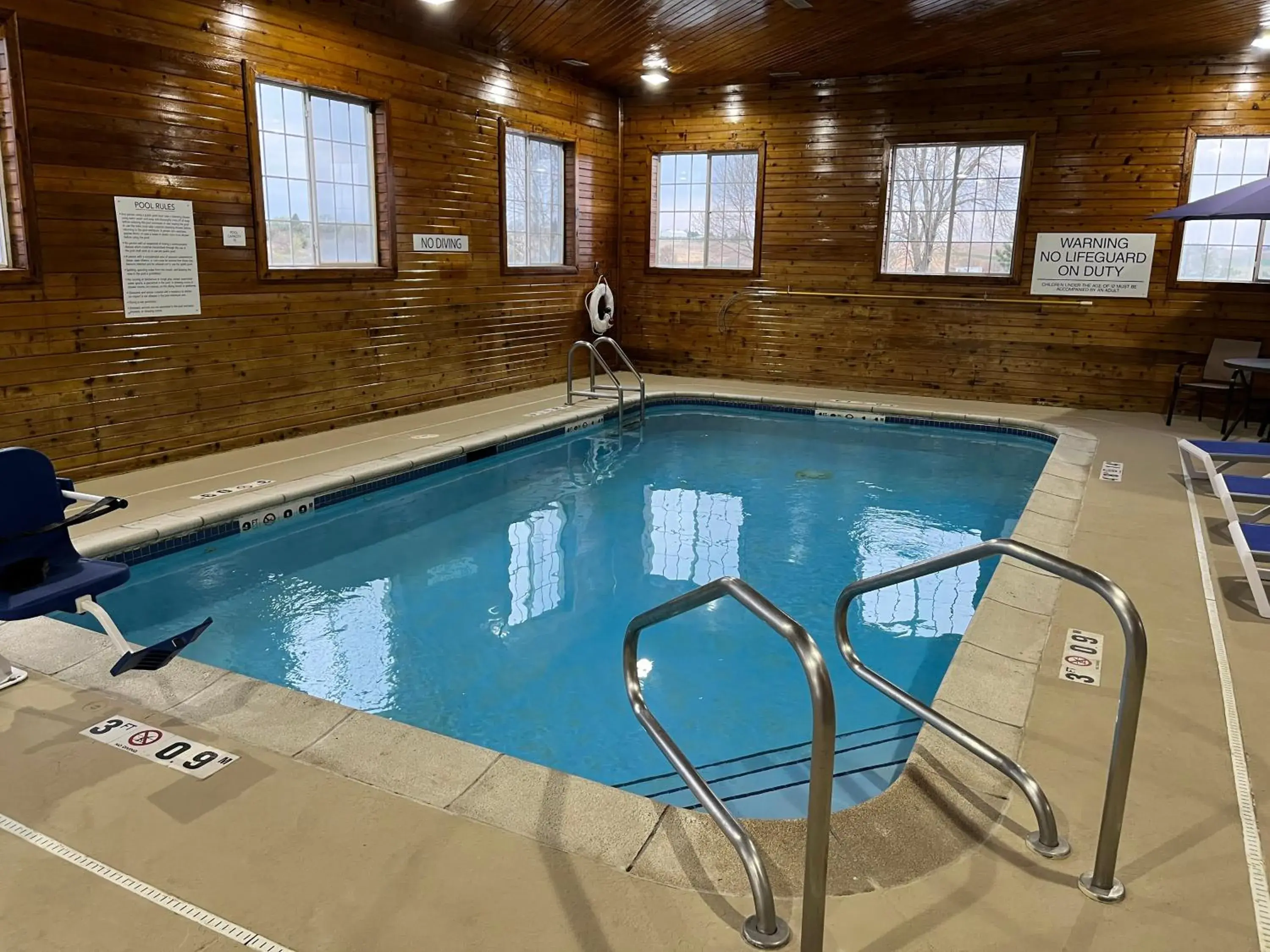 Swimming pool in AmericInn by Wyndham Williamsburg Swimming pool in AmericInn by Wyndham Williamsburg