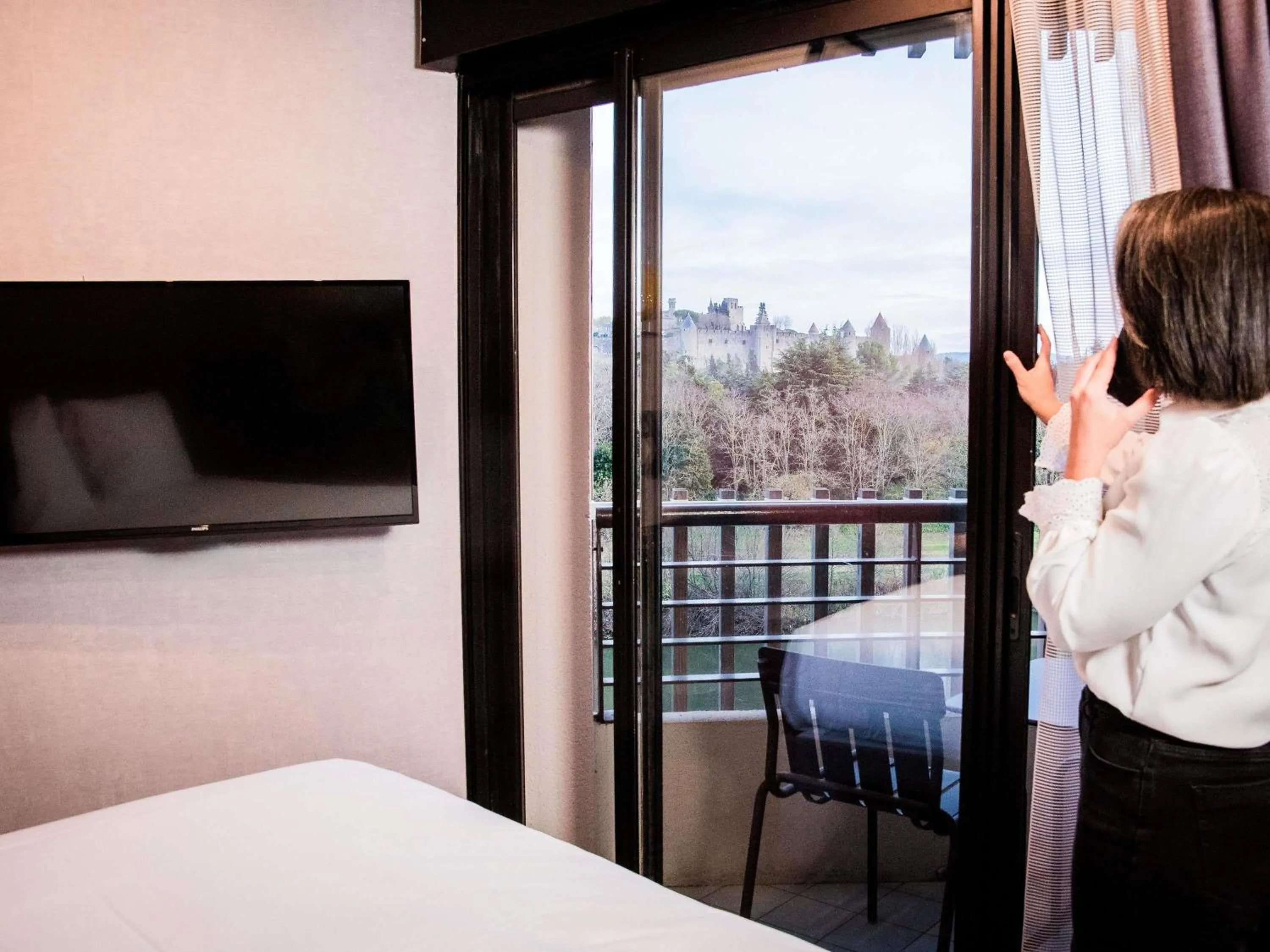 Bedroom, Bed in Tribe Carcassonne