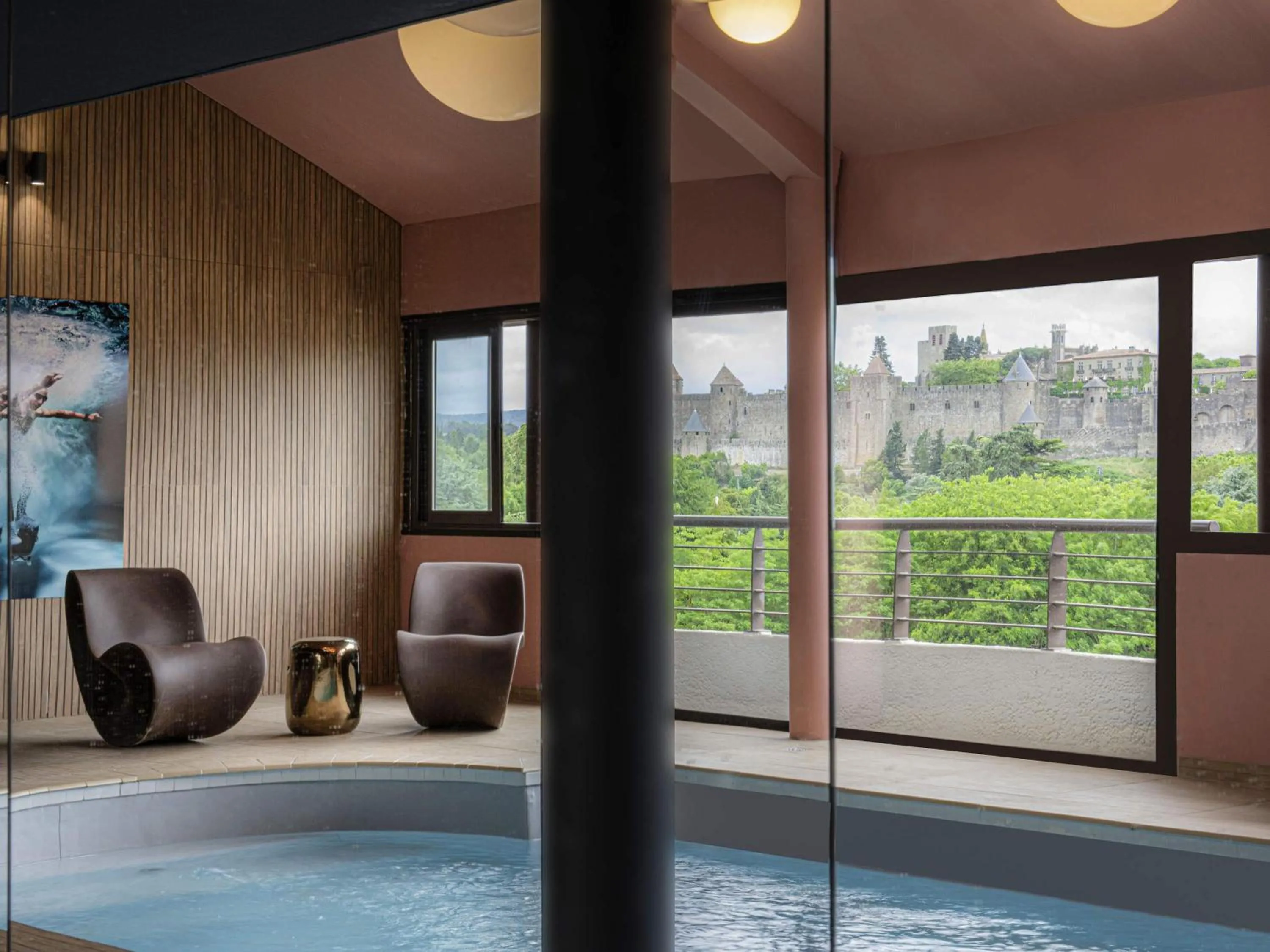 Pool view in Tribe Carcassonne