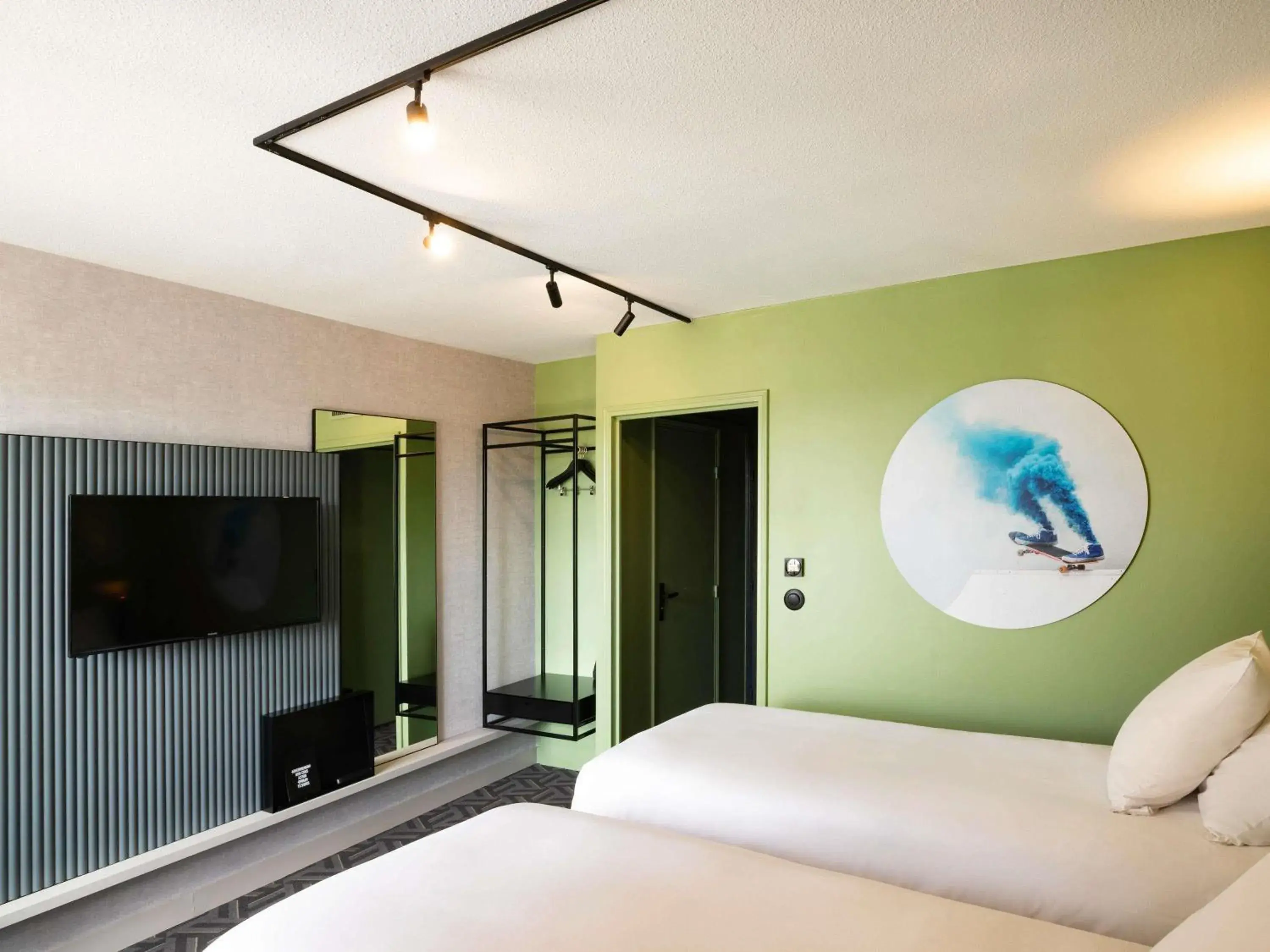 Bedroom, Bed in Tribe Carcassonne Bedroom, Bed in Tribe Carcassonne