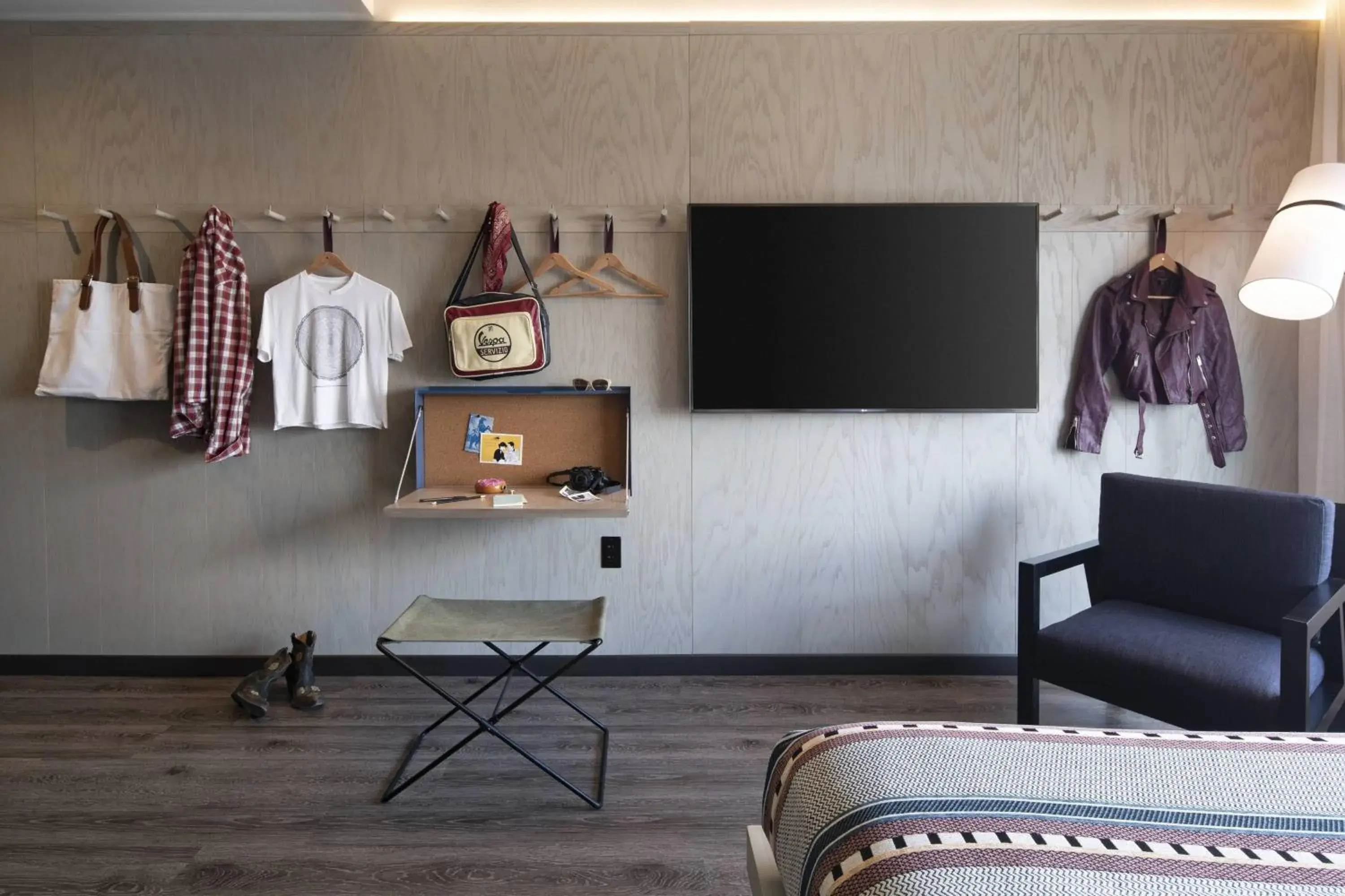 King Room with Balcony in Moxy Nashville Vanderbilt Area King Room with Balcony in Moxy Nashville Vanderbilt Area