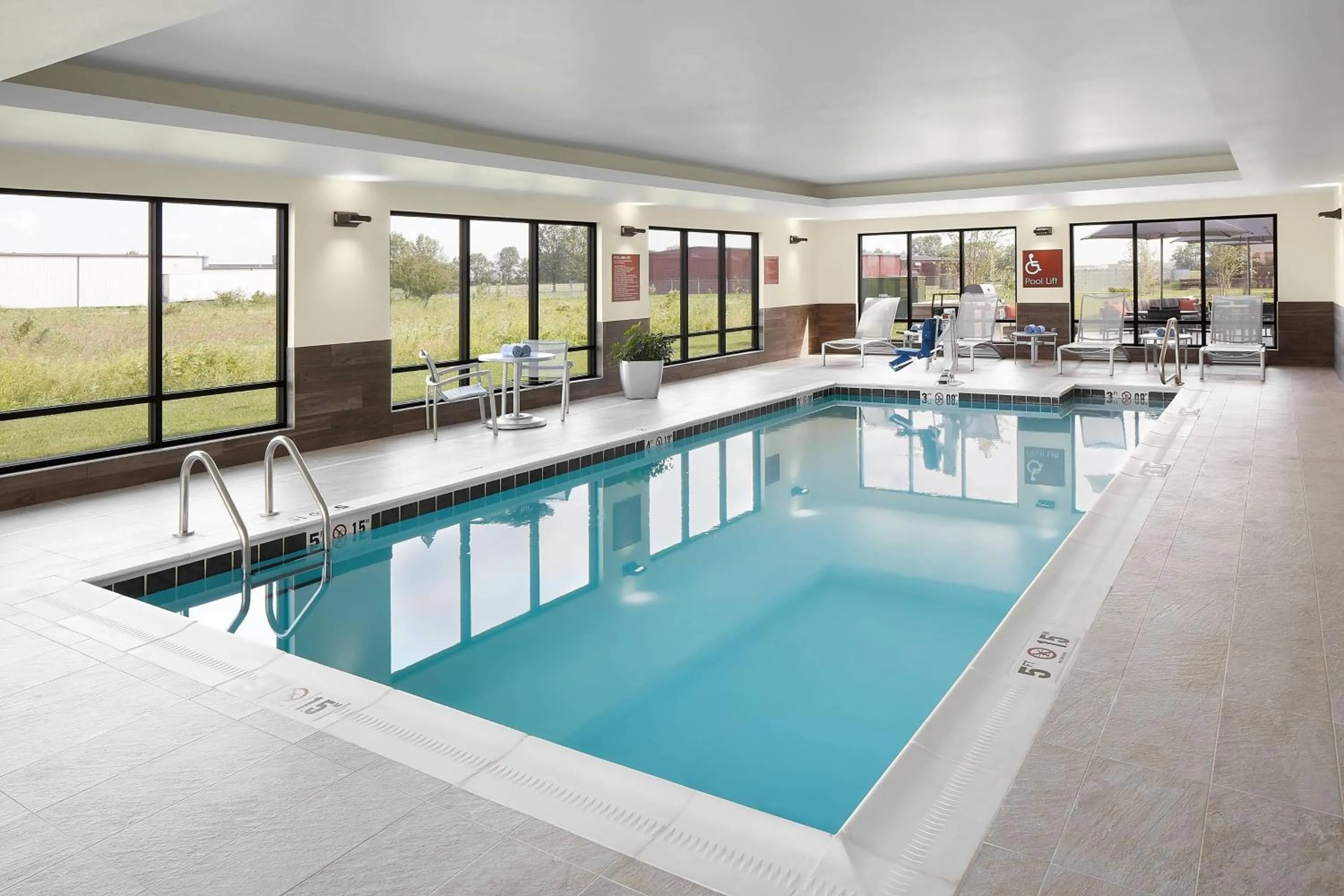 Swimming pool in TownePlace Suites by Marriott Danville