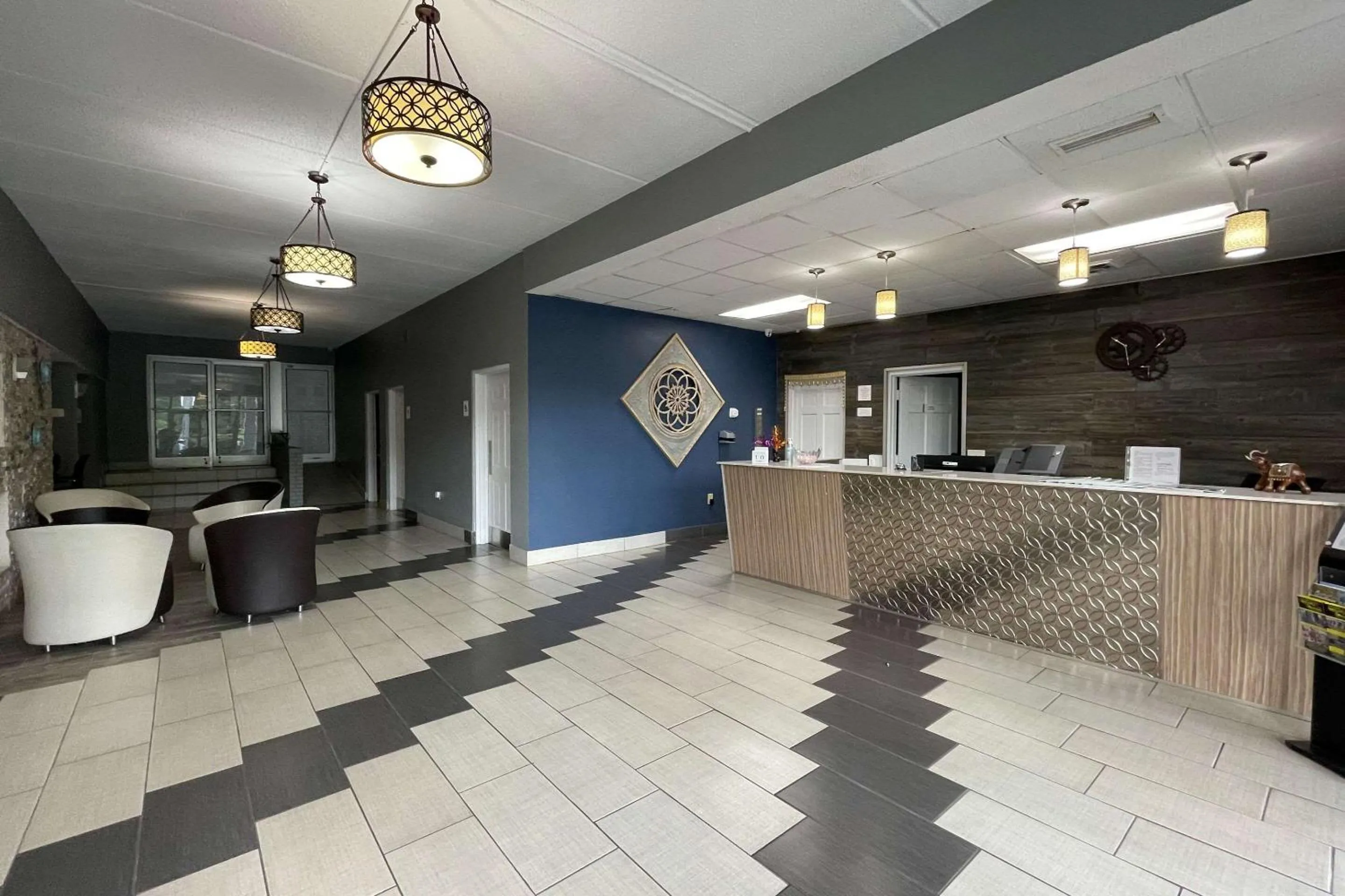 Lobby or reception in Econo Lodge Forest City