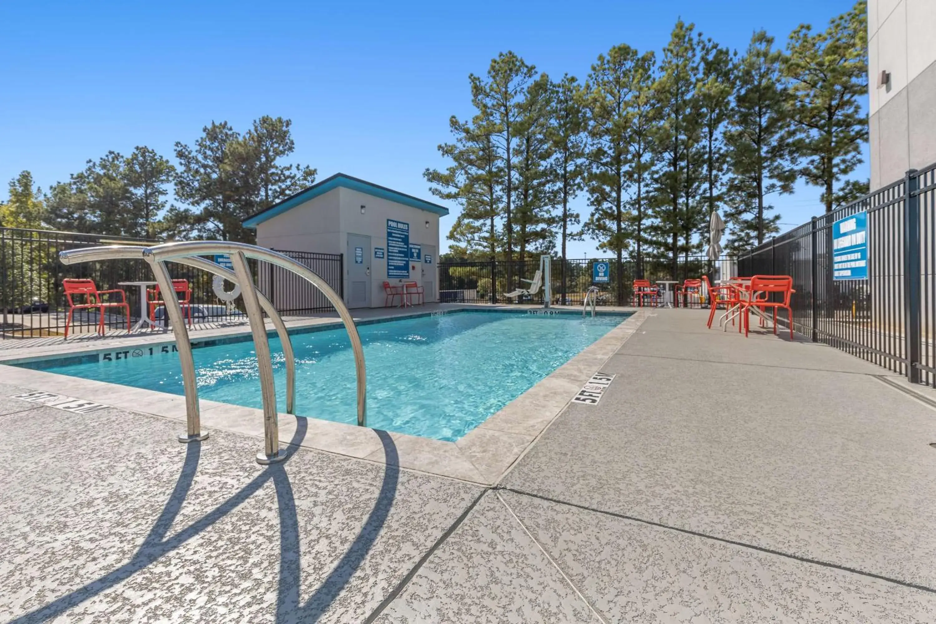 Pool view in Tru By Hilton Longview Pool view in Tru By Hilton Longview