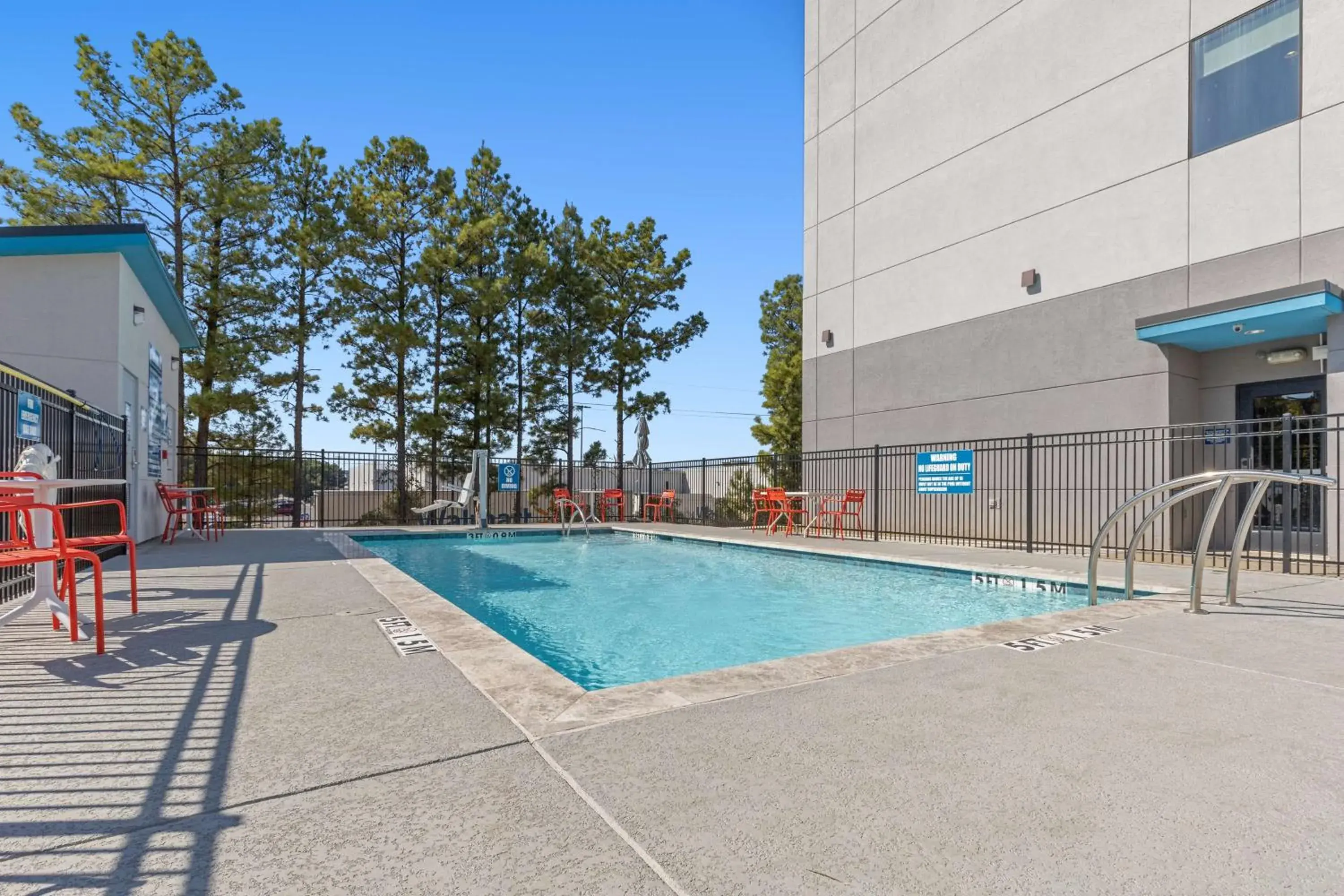 Pool view in Tru By Hilton Longview Pool view in Tru By Hilton Longview