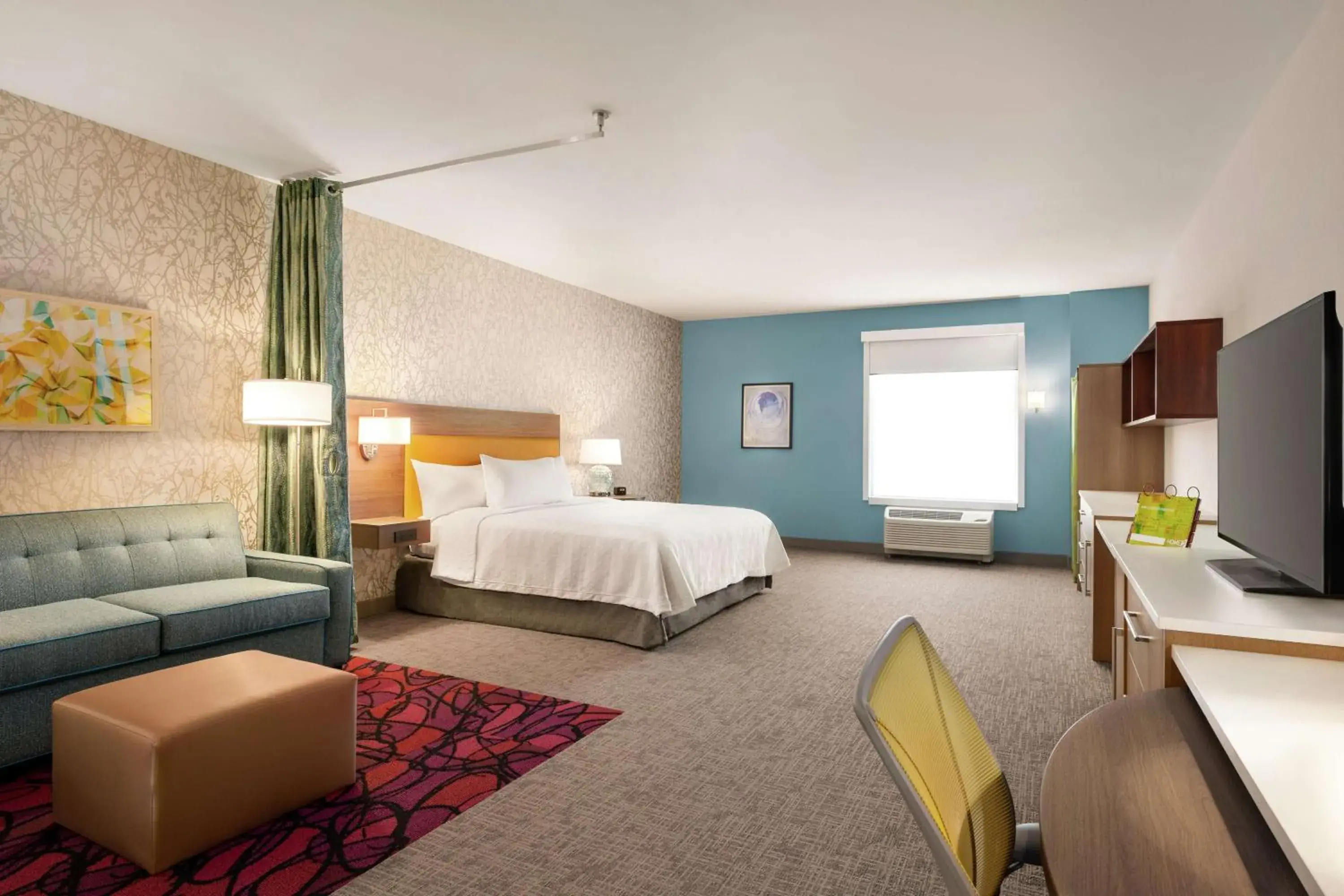 Living room, Bed in Home2 Suites By Hilton Harrisburg Hershey Living room, Bed in Home2 Suites By Hilton Harrisburg Hershey