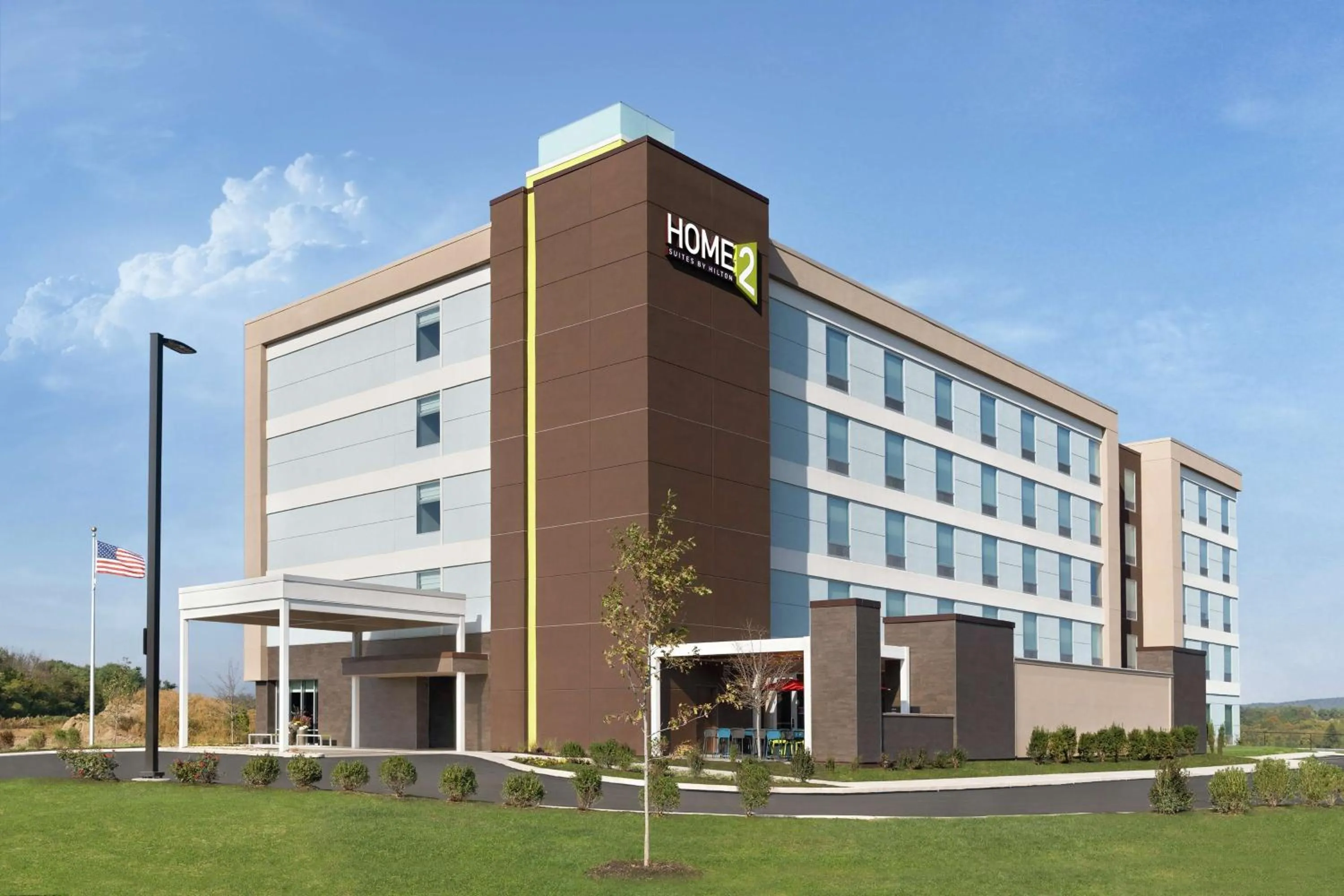Property building in Home2 Suites By Hilton Harrisburg Hershey