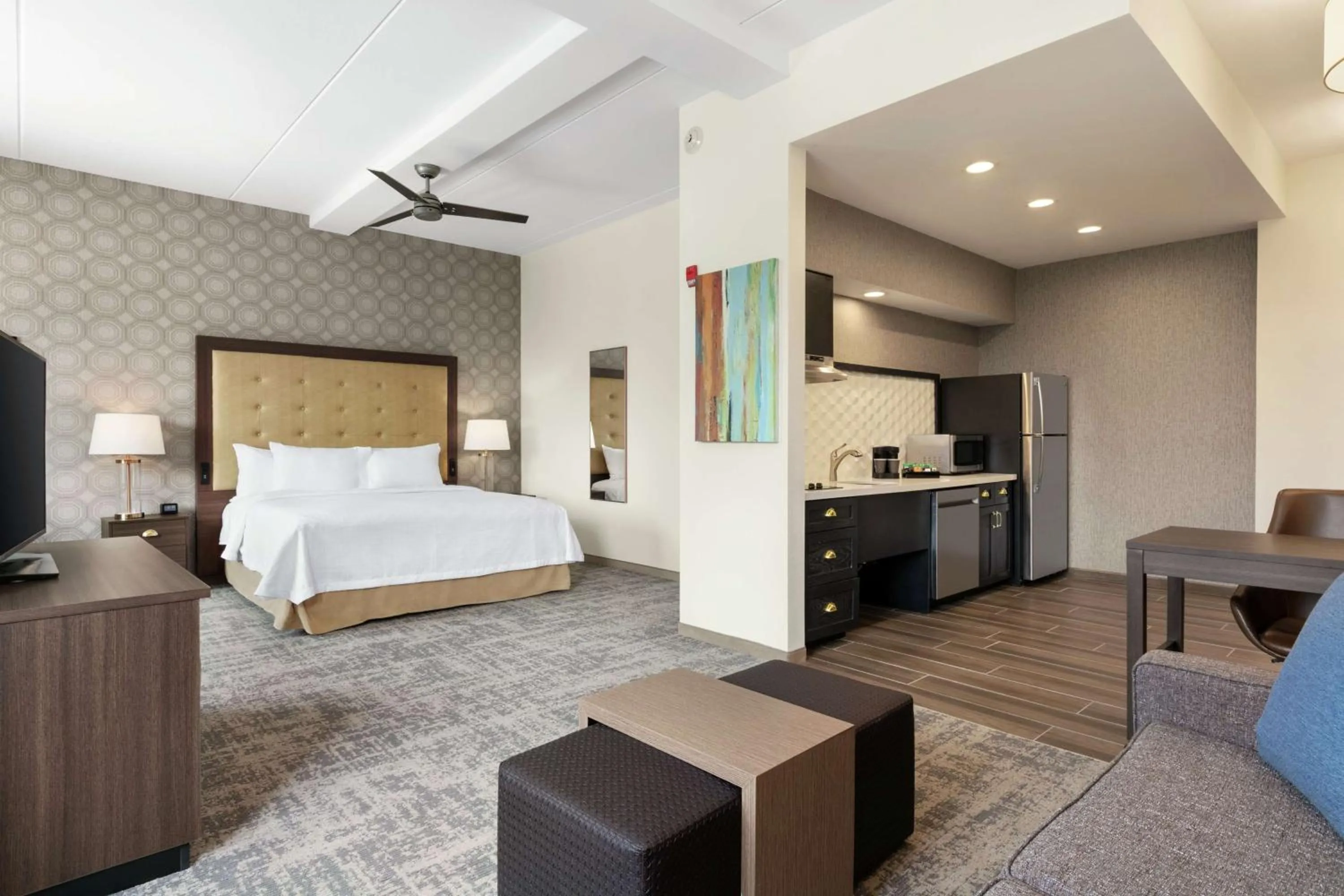 Bedroom, Bed in Homewood Suites By Hilton Horsham Willow Grove