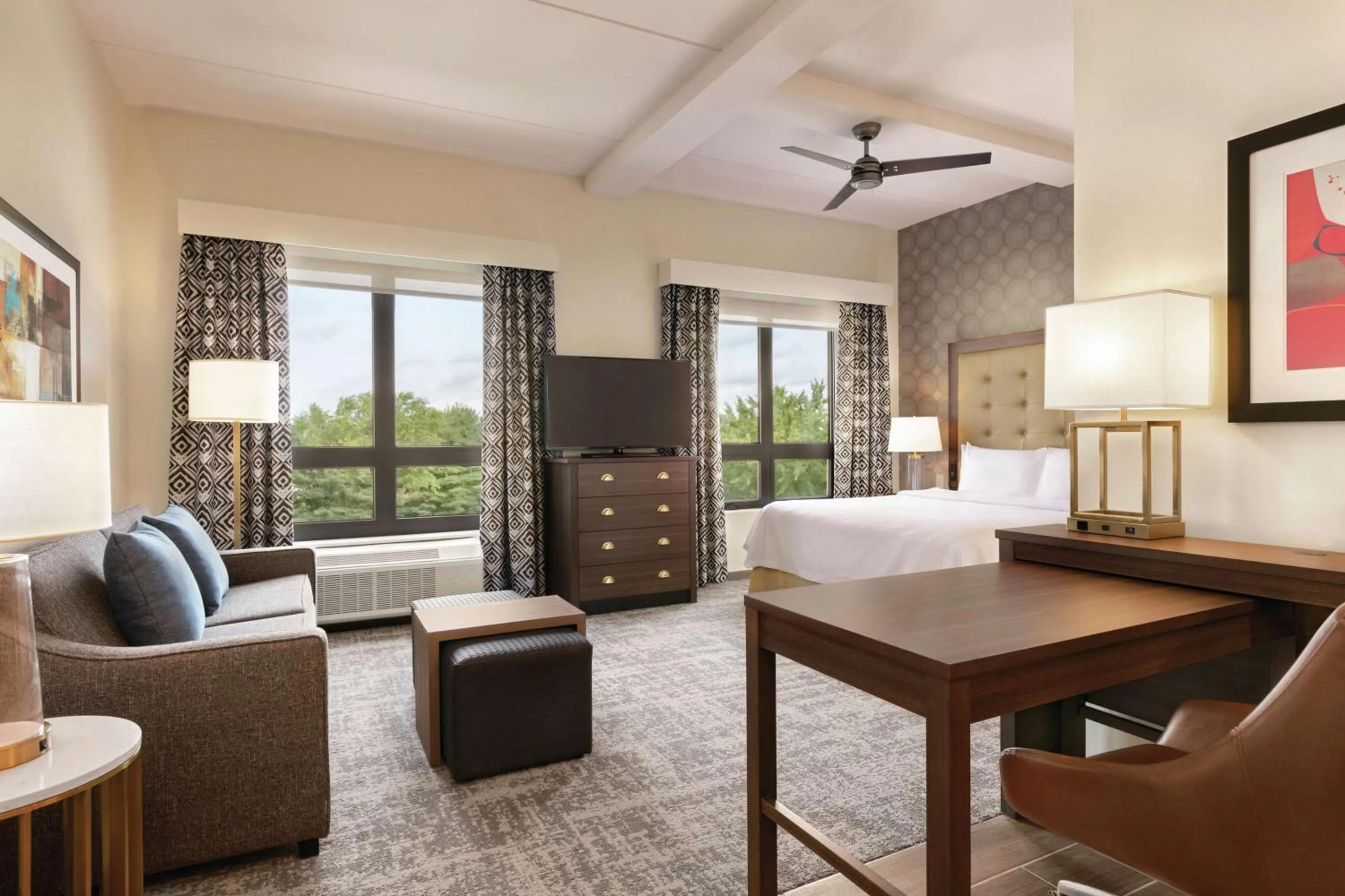 Bedroom, Bed in Homewood Suites By Hilton Horsham Willow Grove