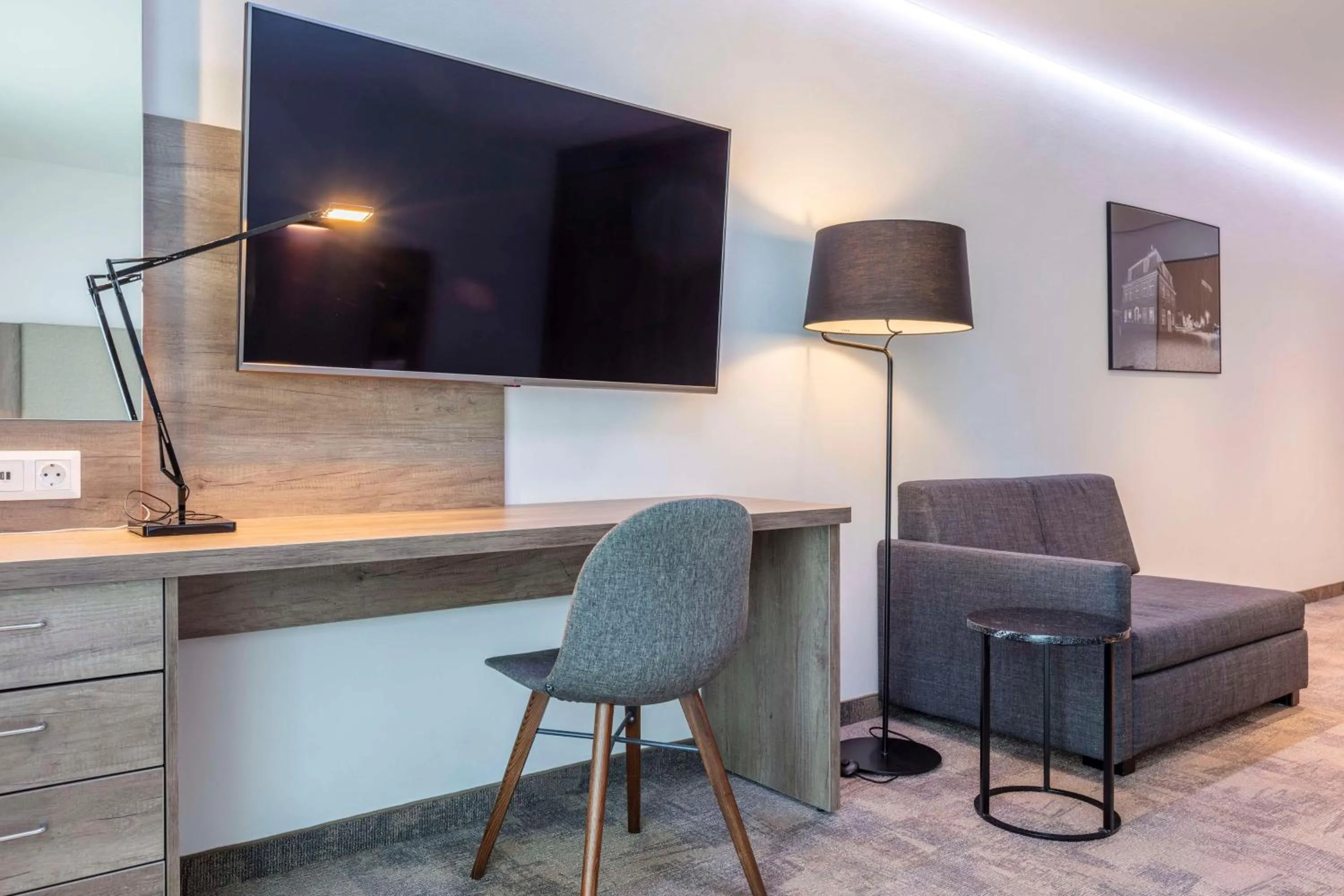 Bedroom in Park Inn By Radisson Wismar