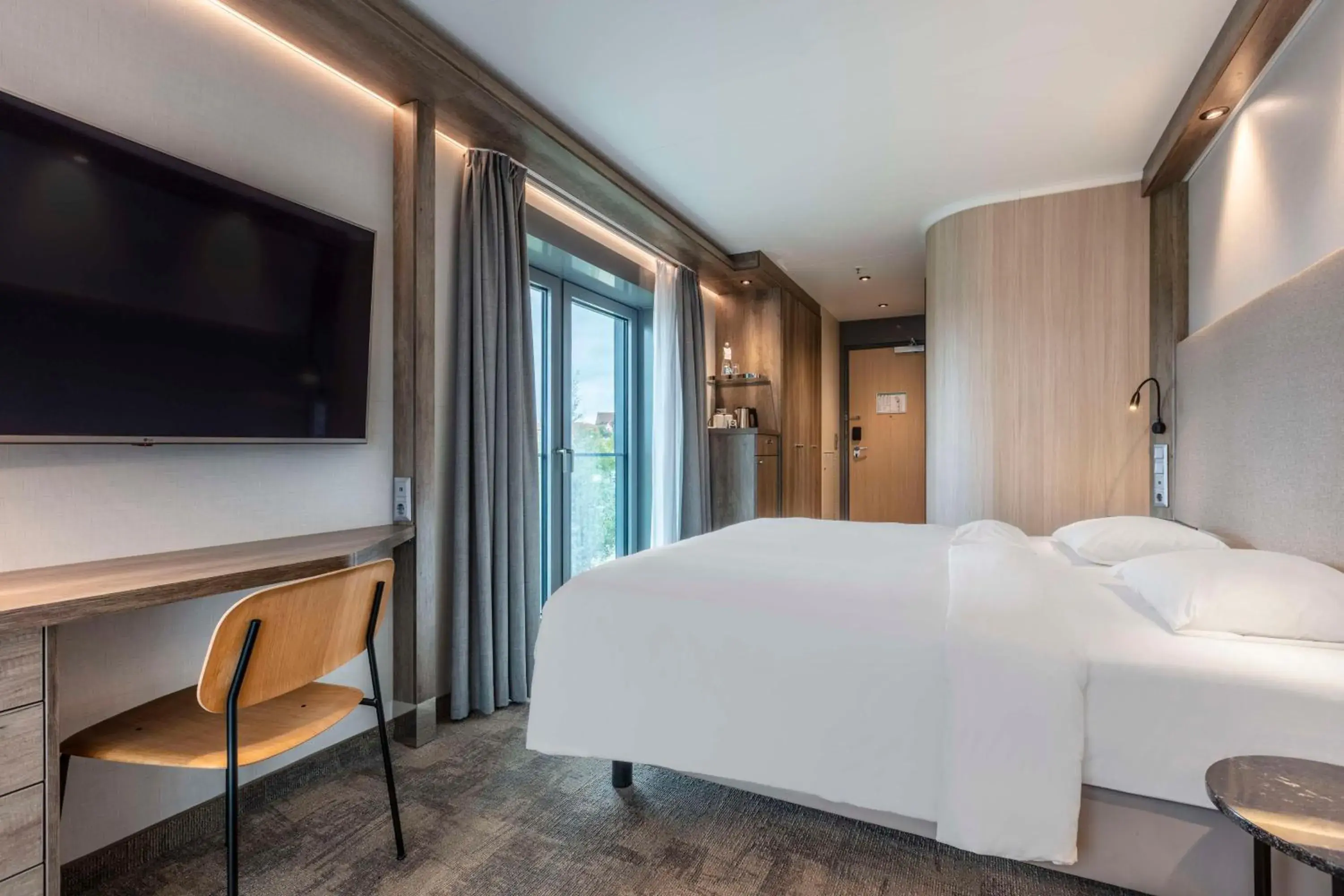Bedroom, Bed in Park Inn By Radisson Wismar Bedroom, Bed in Park Inn By Radisson Wismar