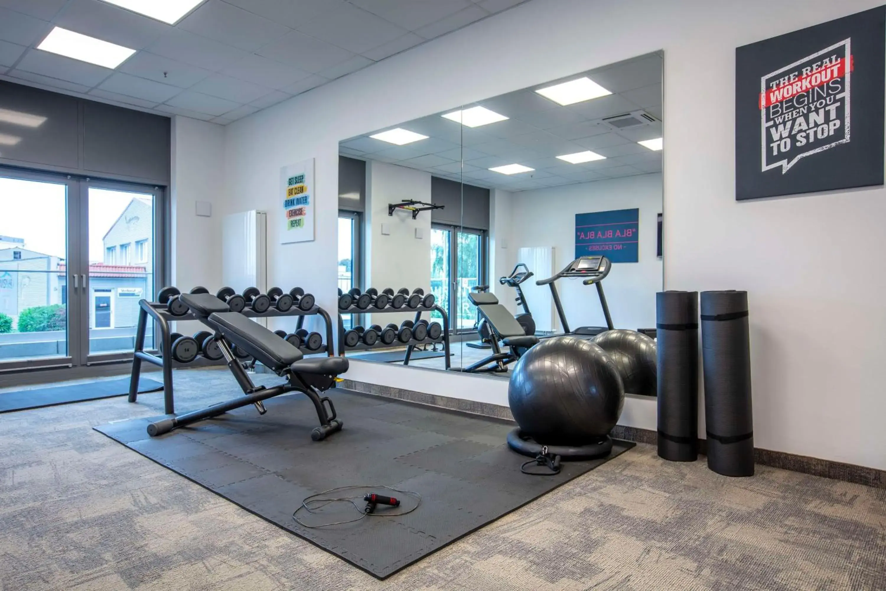 Fitness centre/facilities in Park Inn By Radisson Wismar Fitness centre/facilities in Park Inn By Radisson Wismar