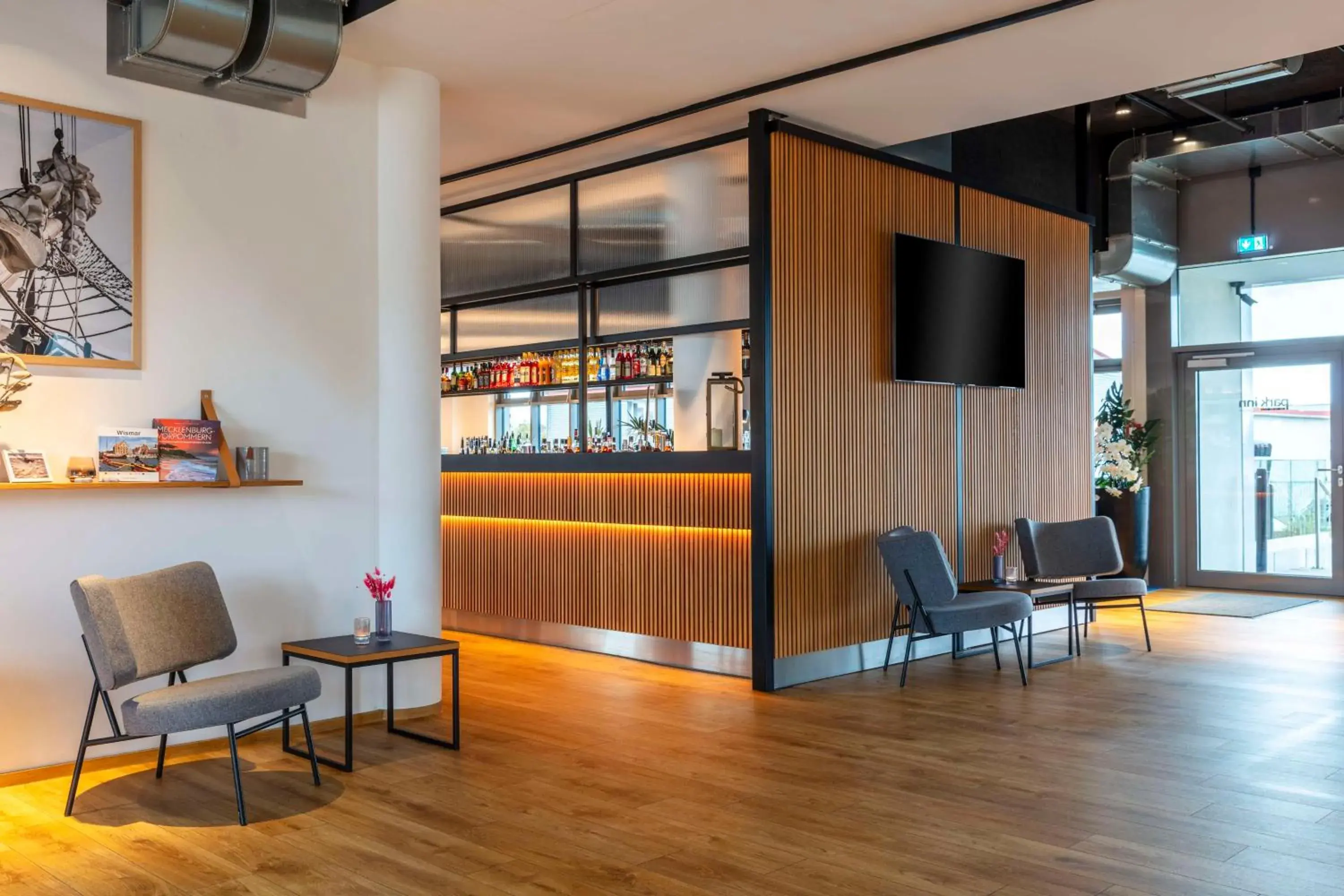Lobby or reception in Park Inn By Radisson Wismar Lobby or reception in Park Inn By Radisson Wismar