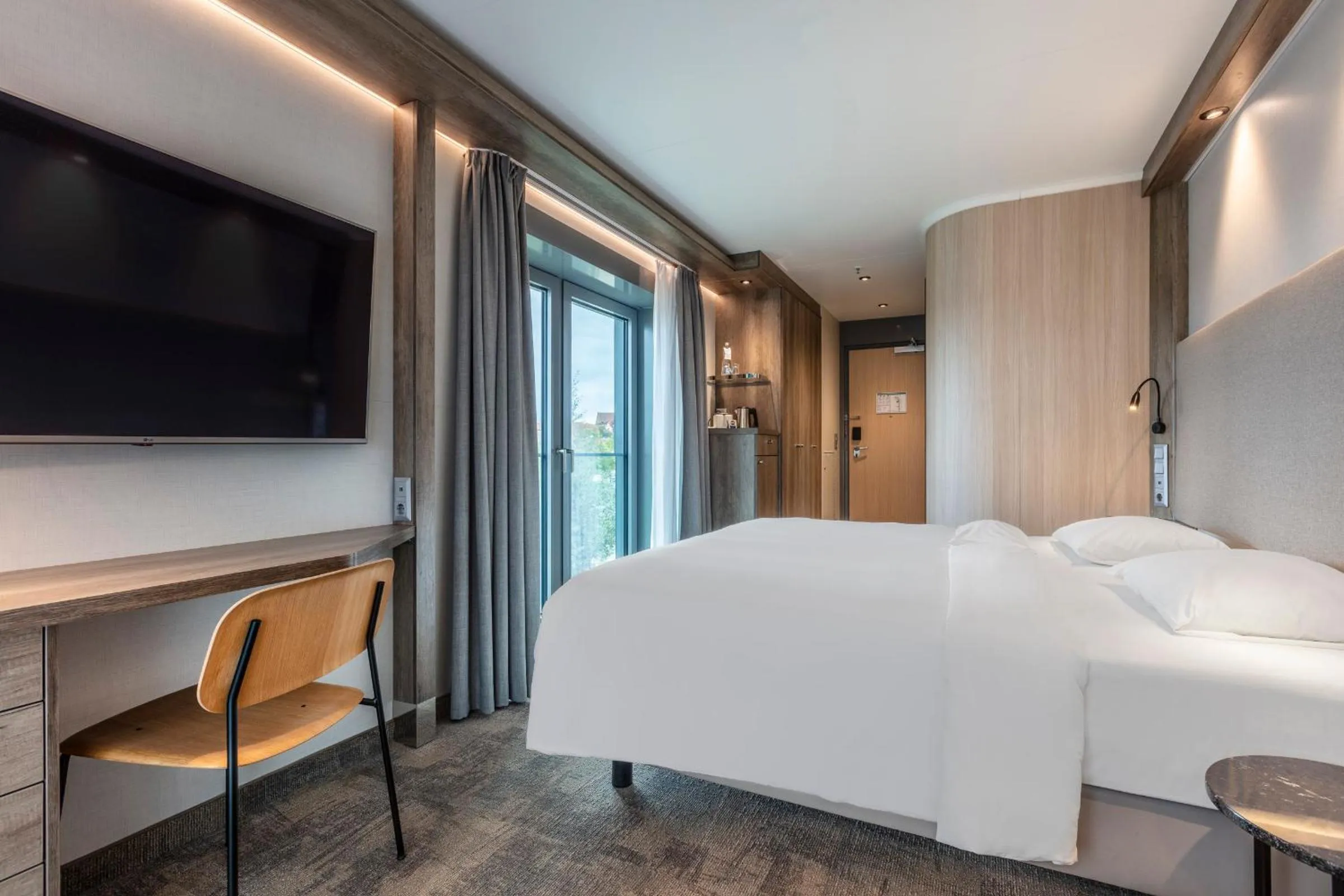 Bed in Park Inn By Radisson Wismar