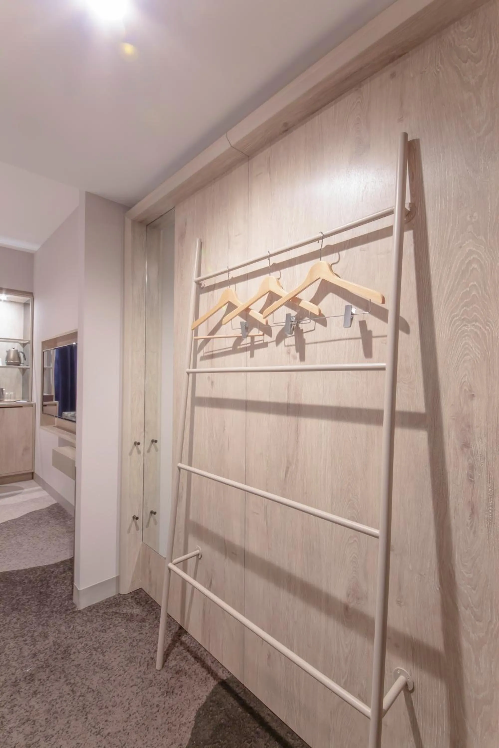 Decorative detail, Bed in Hotel Keihan Nagoya