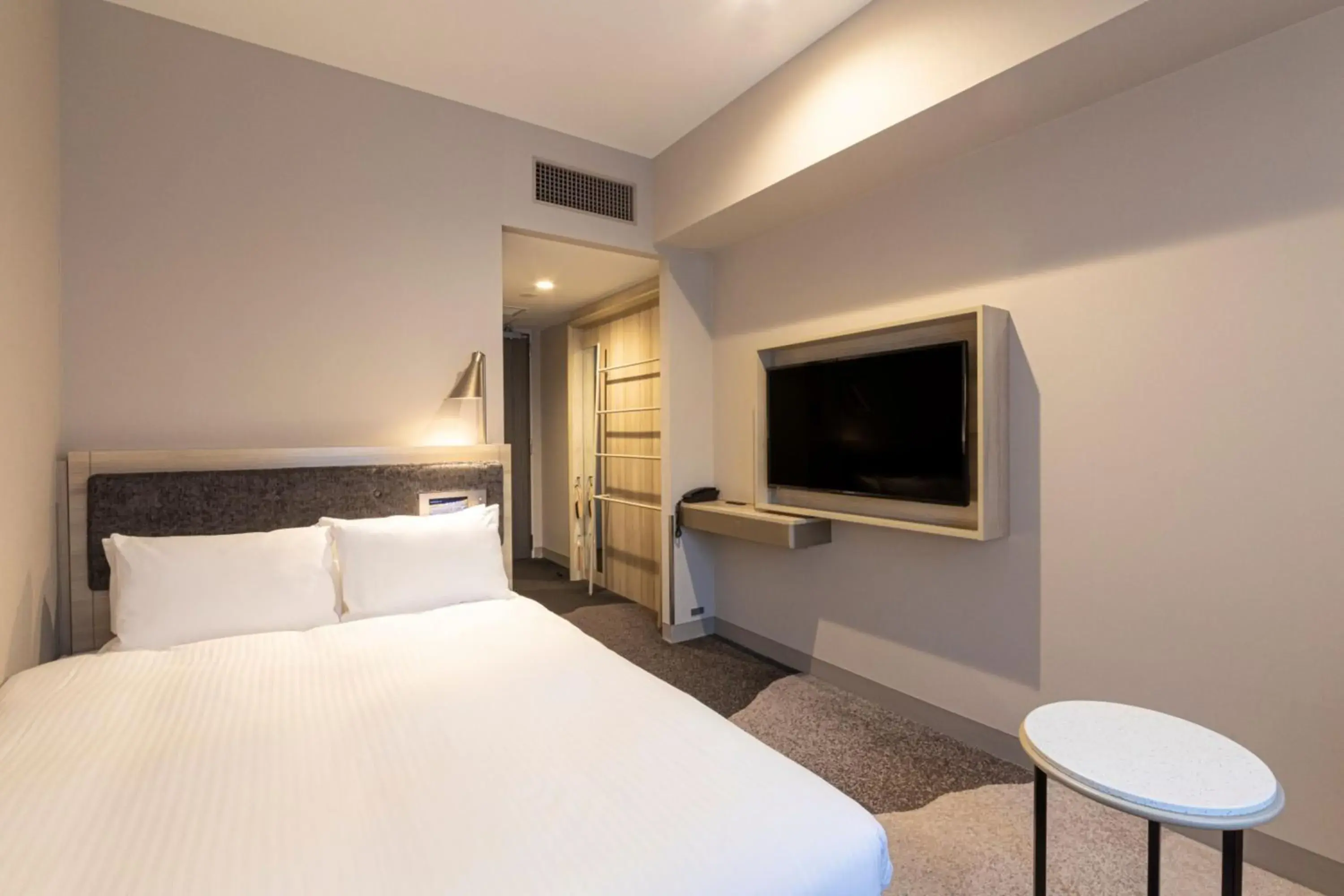 Bed in Hotel Keihan Nagoya Bed in Hotel Keihan Nagoya