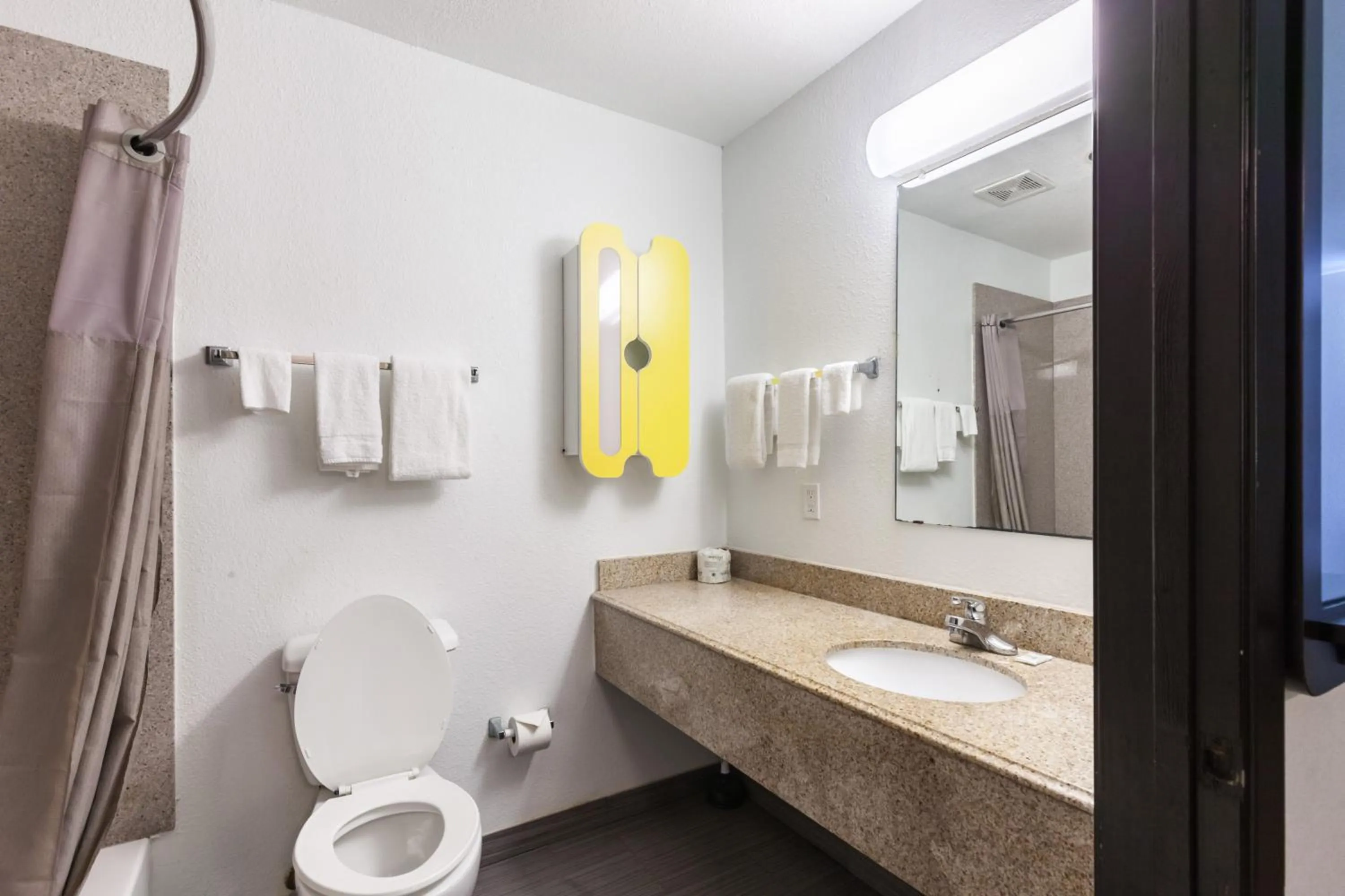 Bathroom in Studio 6-Port Arthur, TX - SE