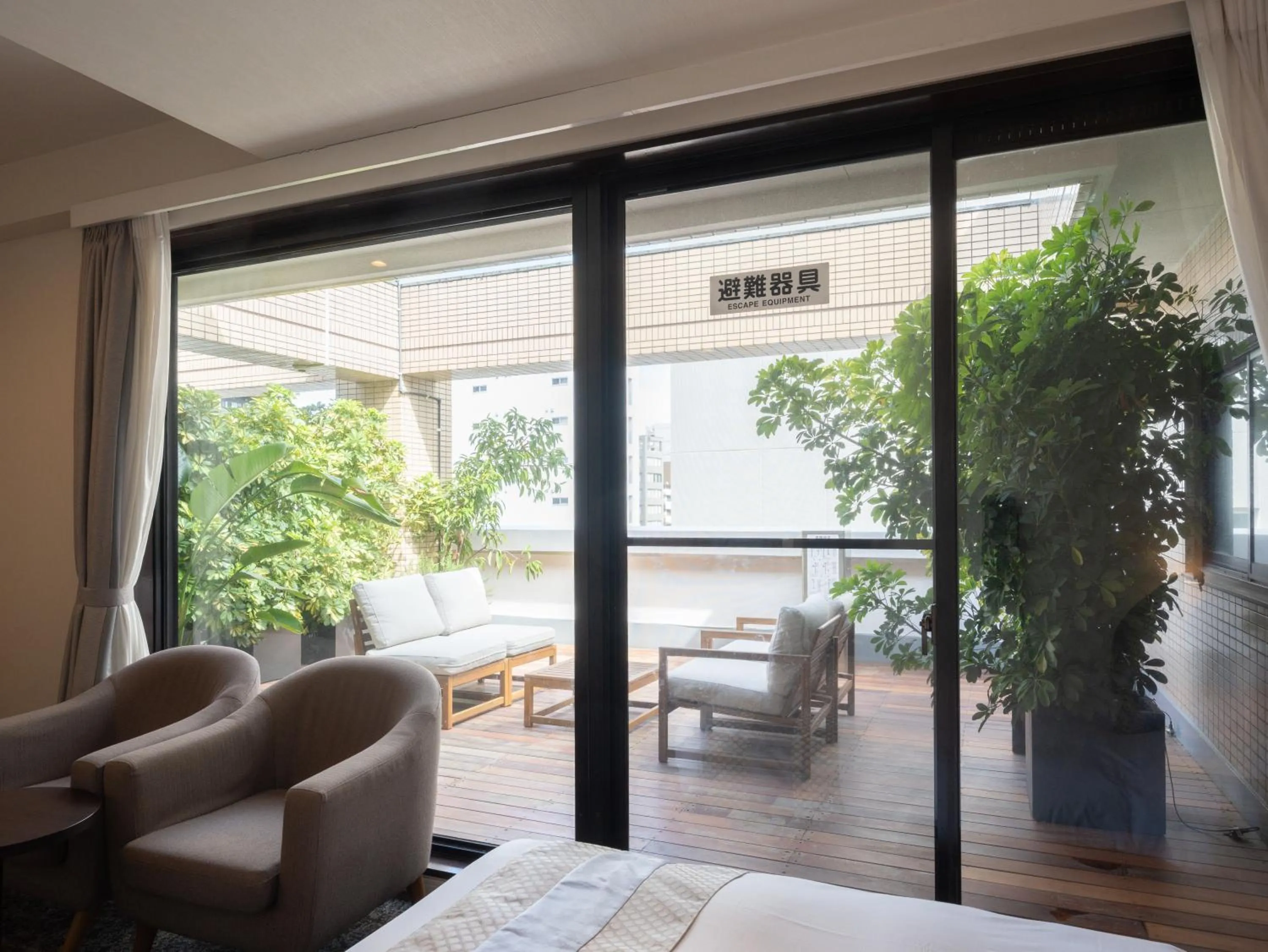 Balcony/Terrace in Hotel Tokyo Trip Ueno Nishi Nippori