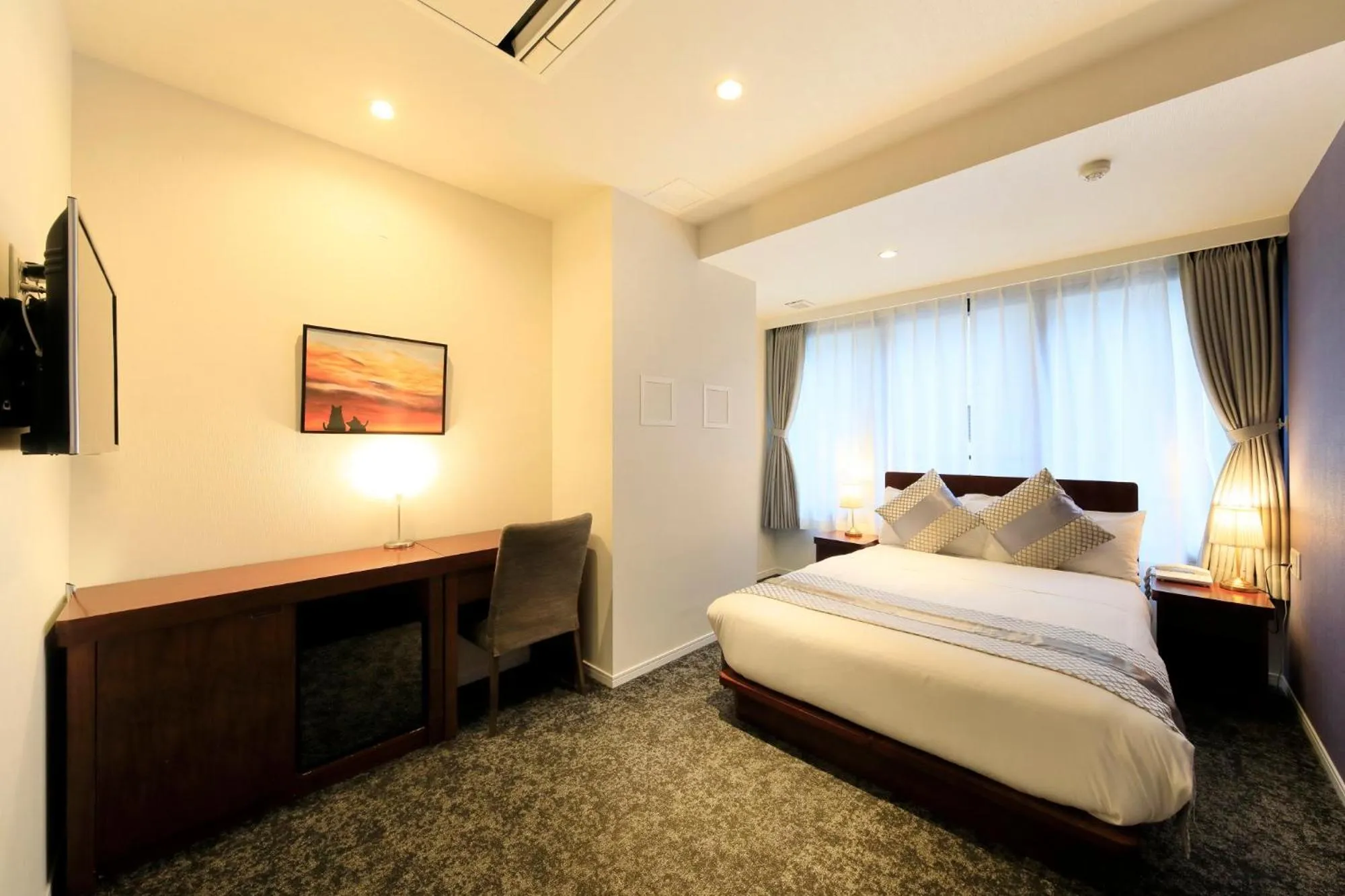 Photo of the whole room, Bed in Hotel Tokyo Trip Ueno Nishi Nippori