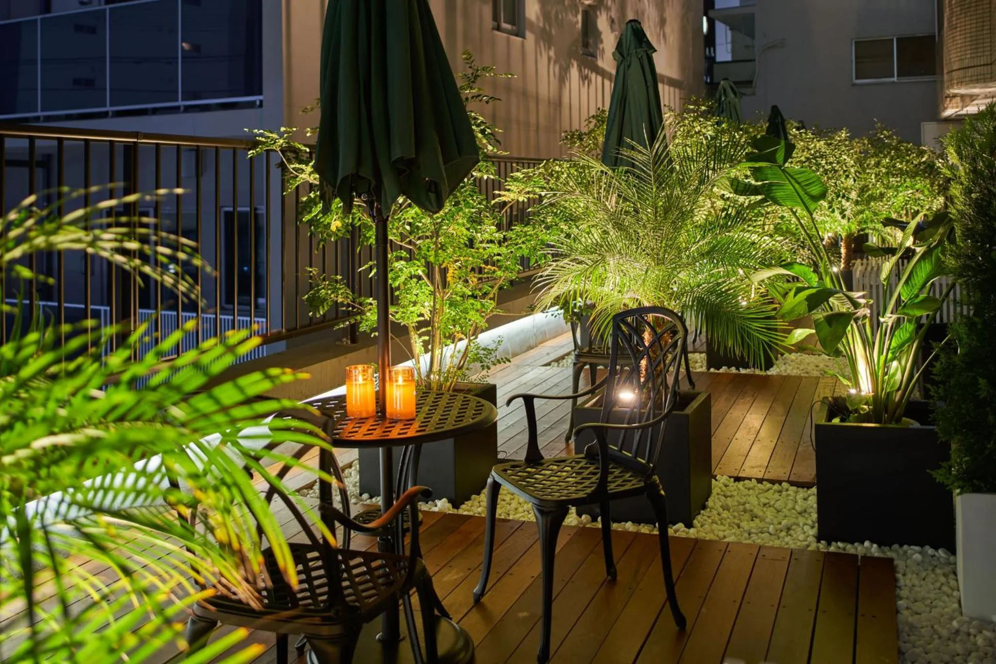 Garden in Hotel Tokyo Trip Ueno Nishi Nippori