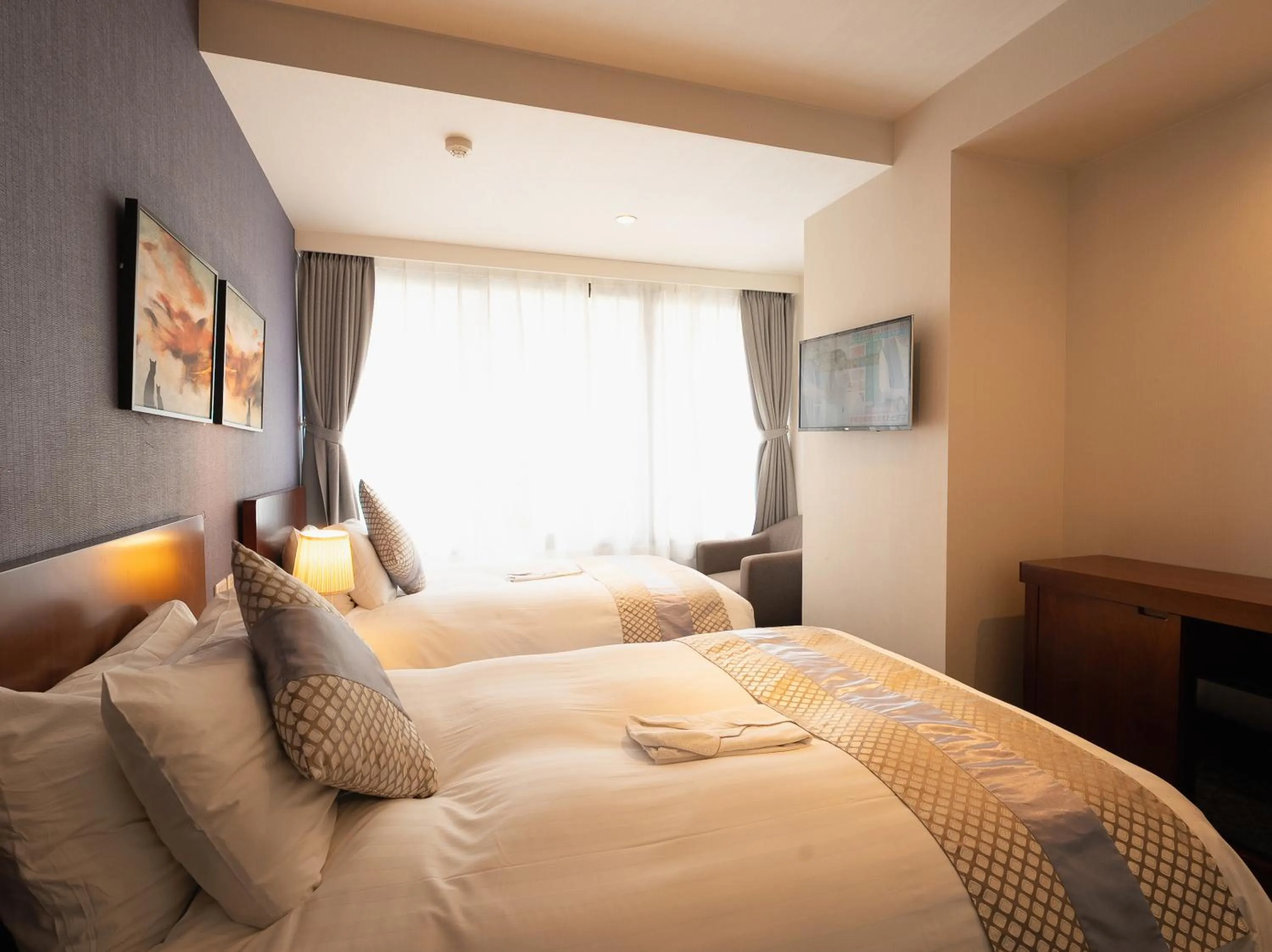 Photo of the whole room, Bed in Hotel Tokyo Trip Ueno Nishi Nippori