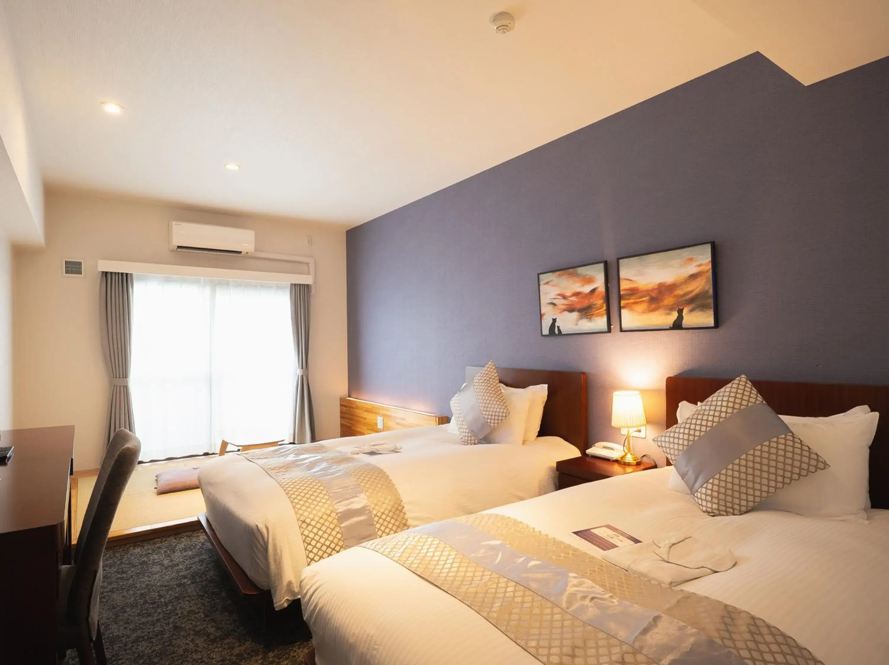 Japanese Western Style Twin with Balcony - single occupancy - Non-Smoking in Hotel Tokyo Trip Ueno Nishi Nippori Japanese Western Style Twin with Balcony - single occupancy - Non-Smoking in Hotel Tokyo Trip Ueno Nishi Nippori