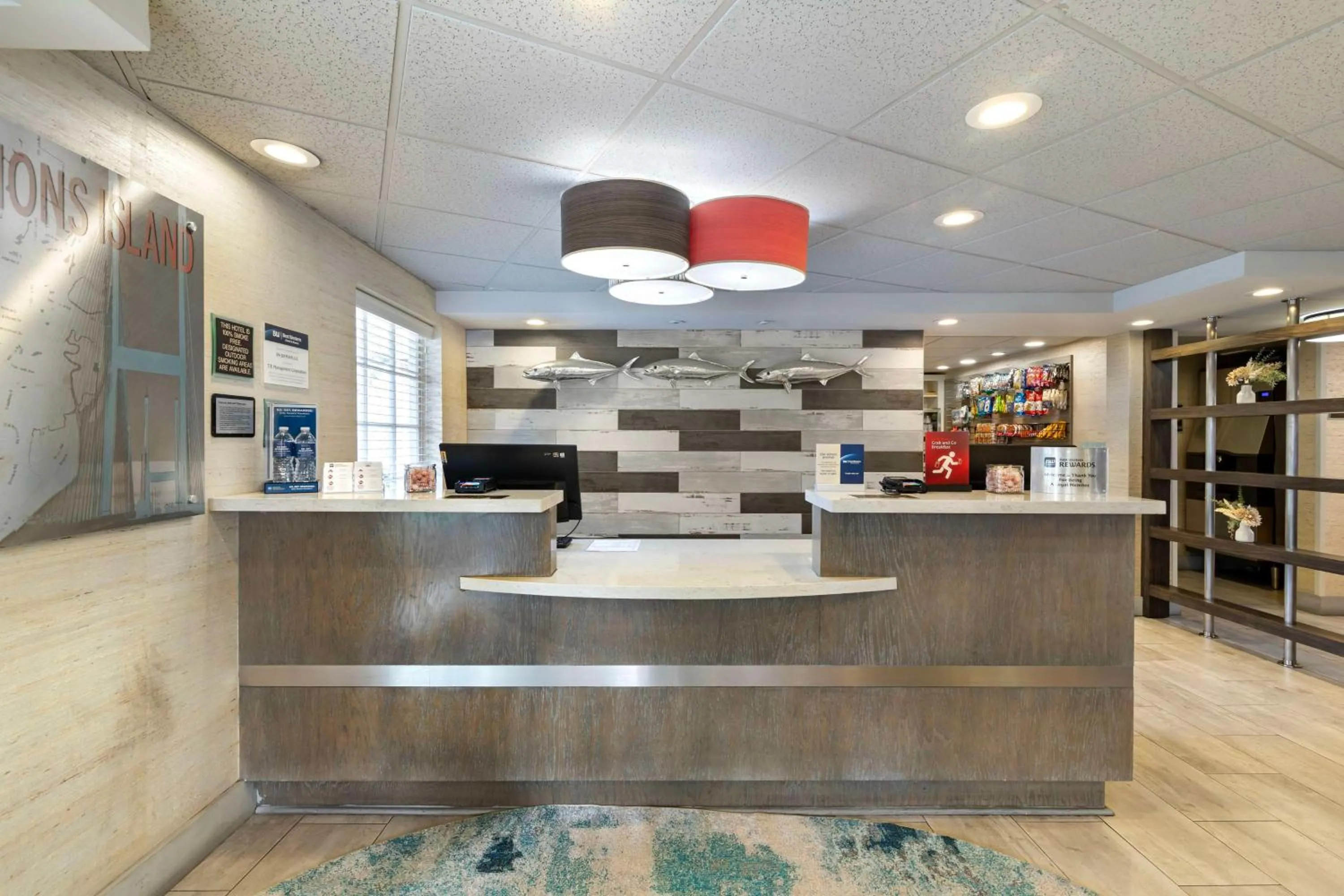 Lobby or reception in Best Western Plus St. Simons