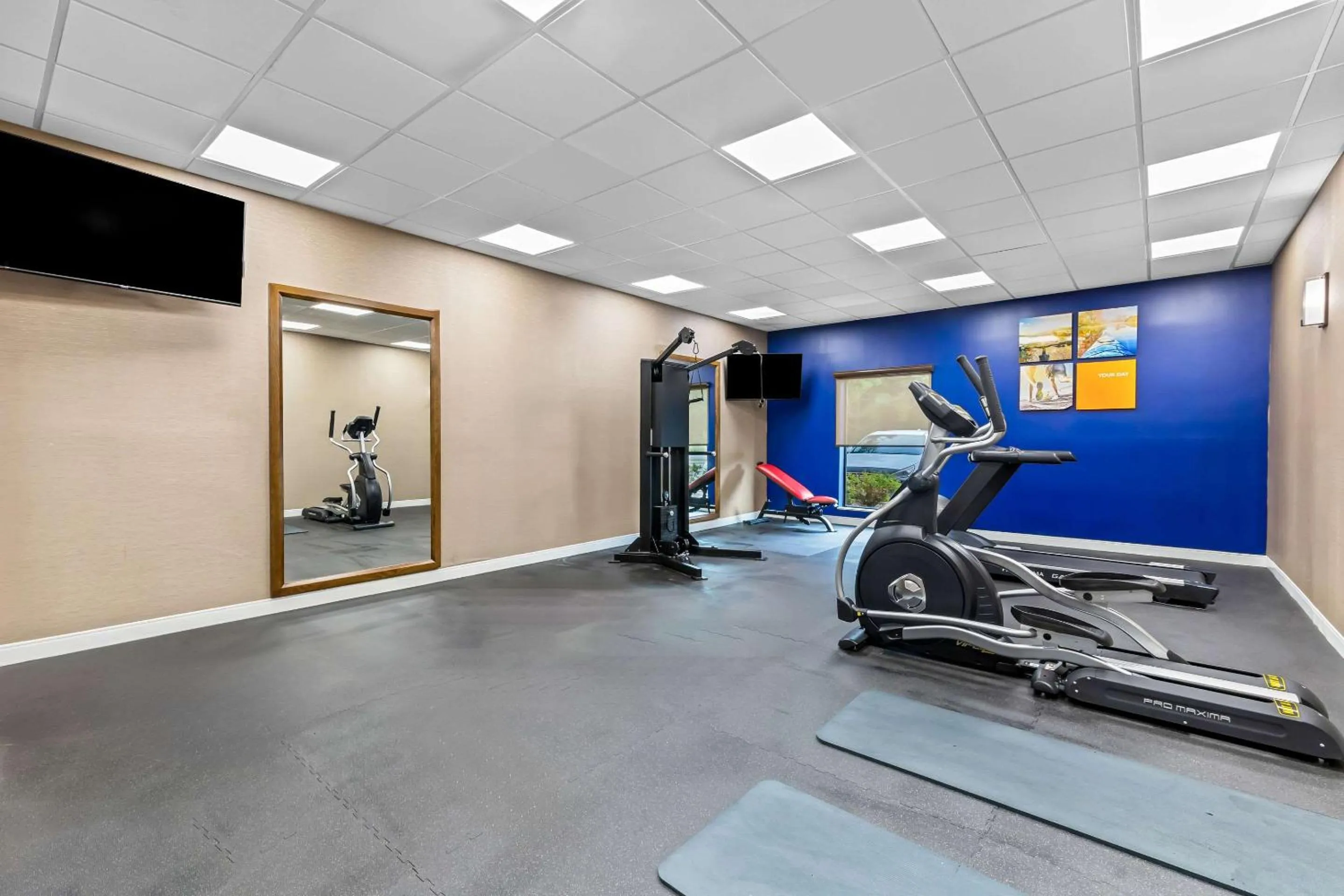 Fitness centre/facilities in Comfort Suites Columbia I-65
