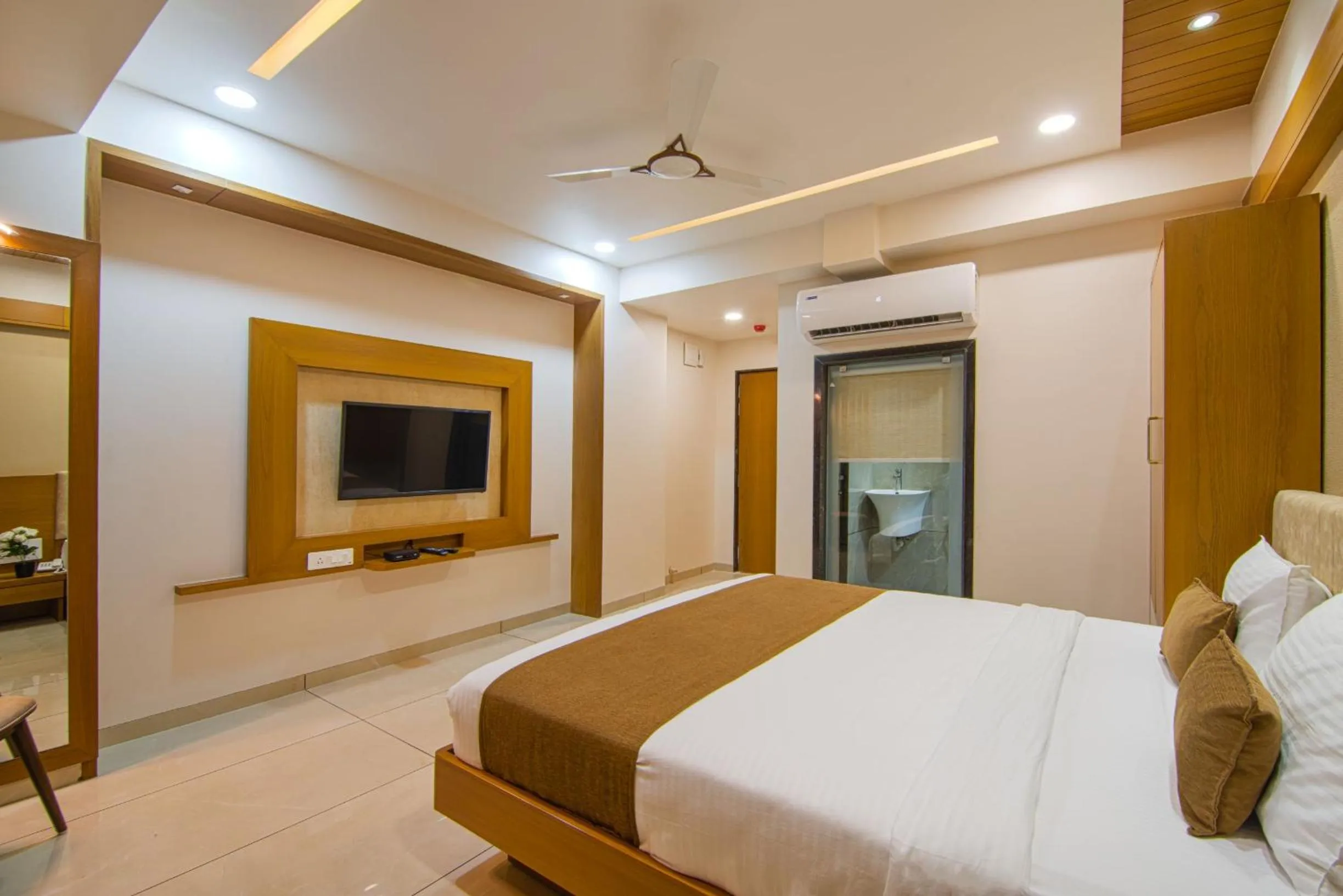 Bed in Hotel Sleep Inn