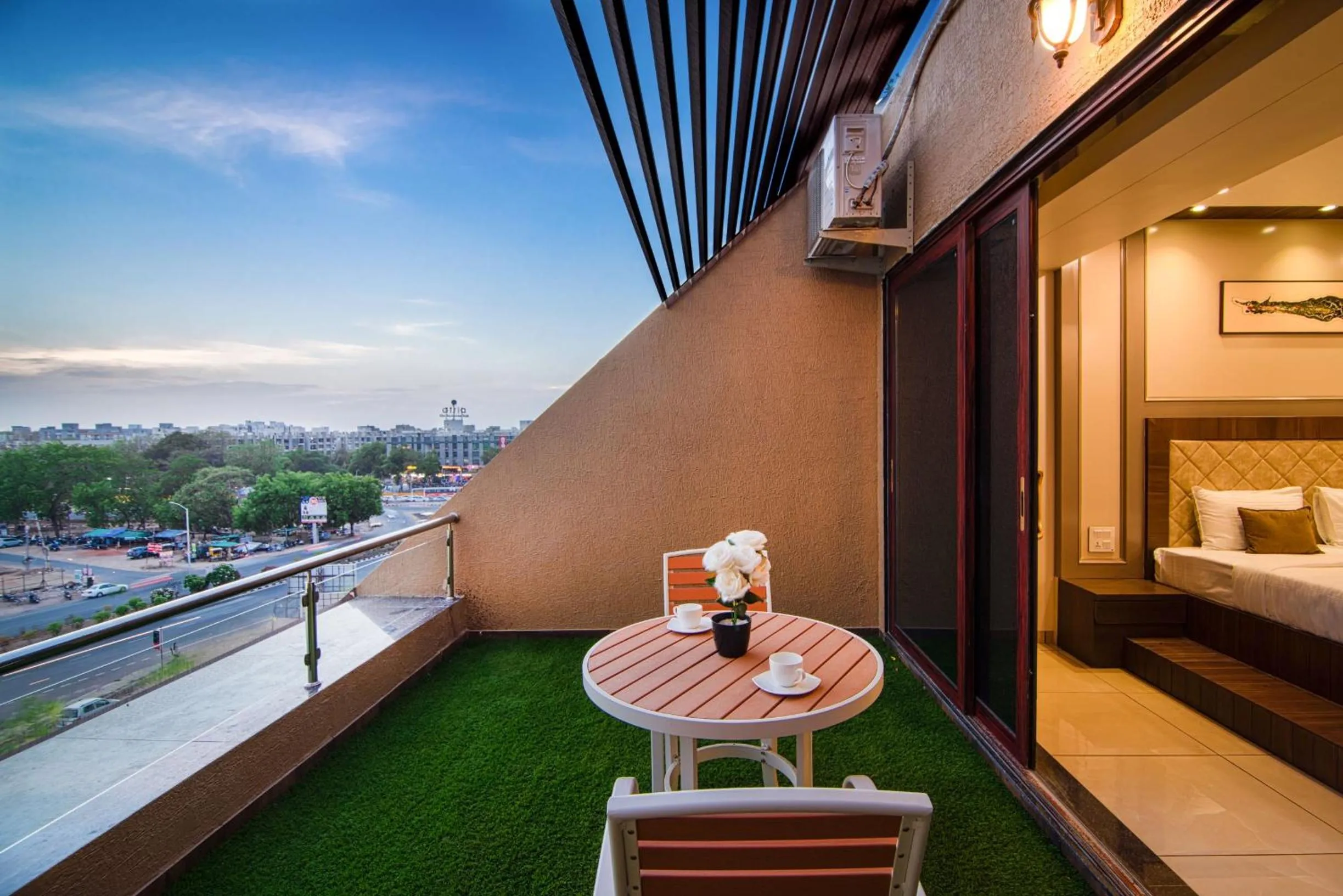 Balcony/Terrace in Hotel Sleep Inn