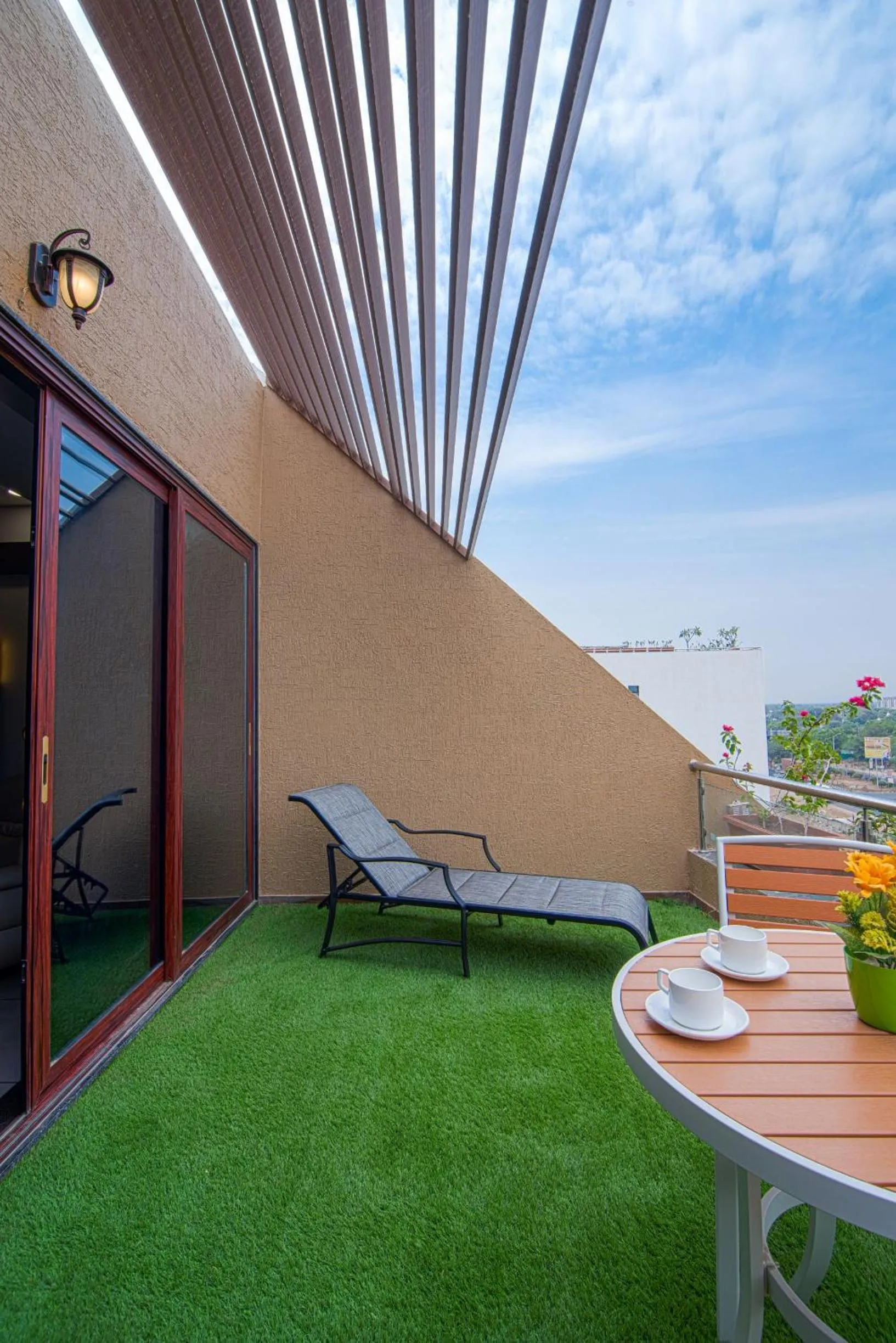 Garden in Hotel Sleep Inn