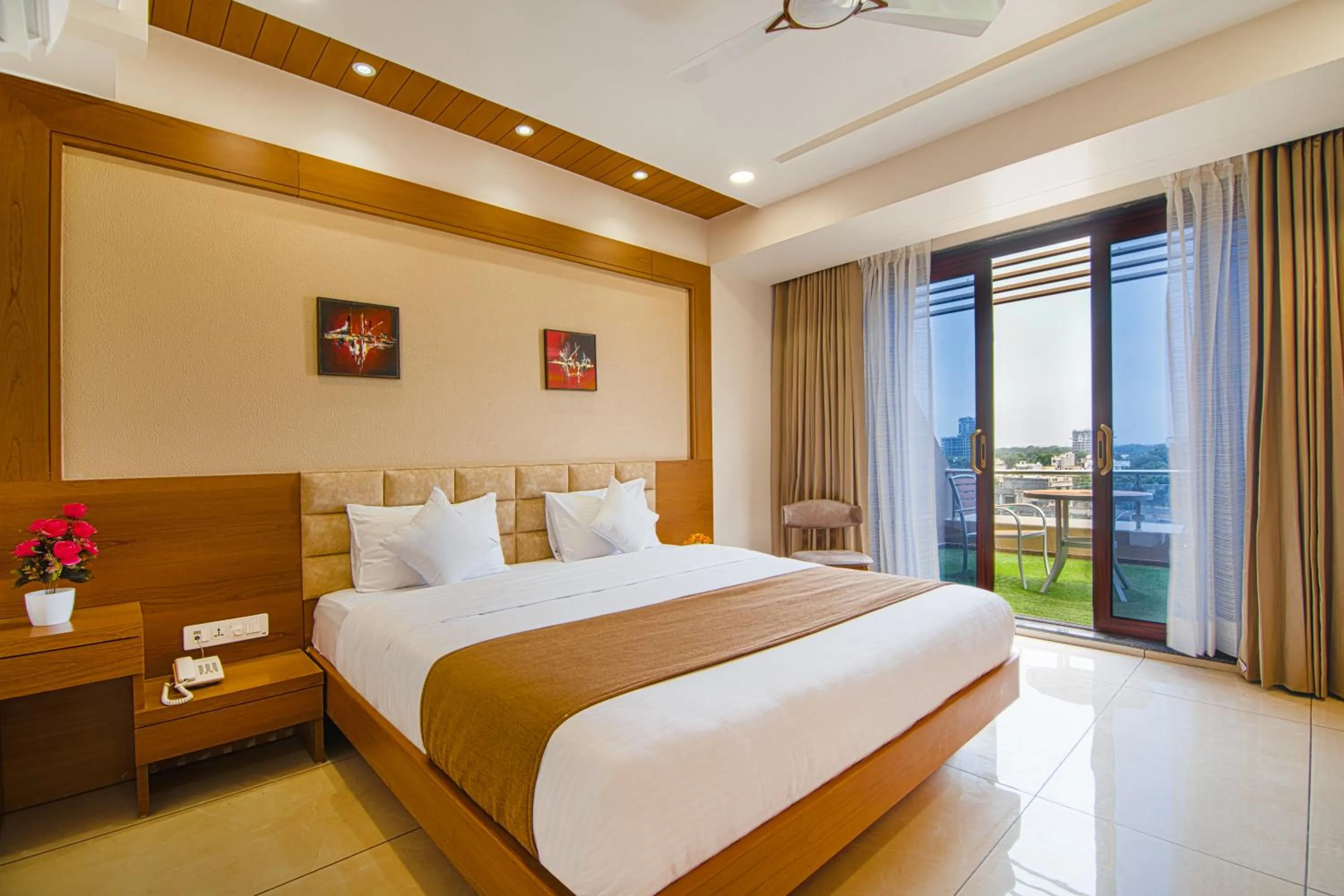 Bed in Hotel Sleep Inn