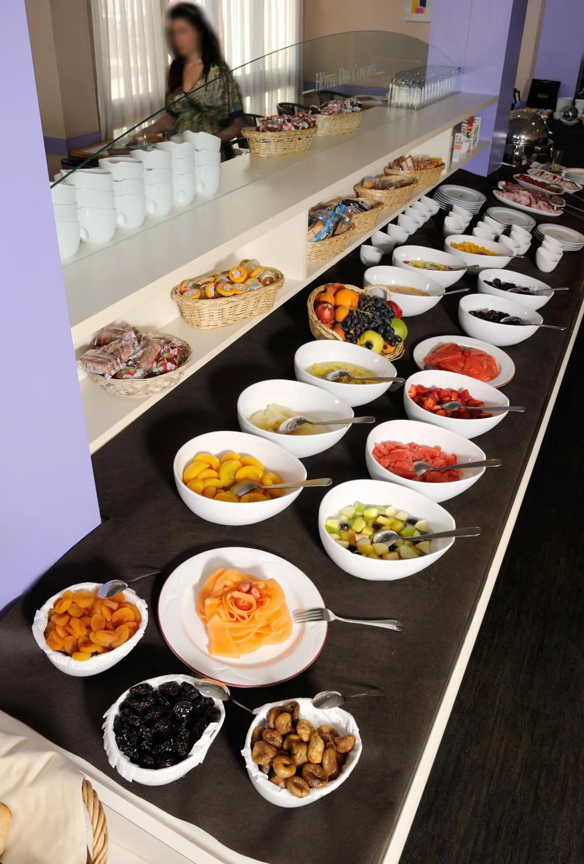 Food and drinks in Hotel des Congrès