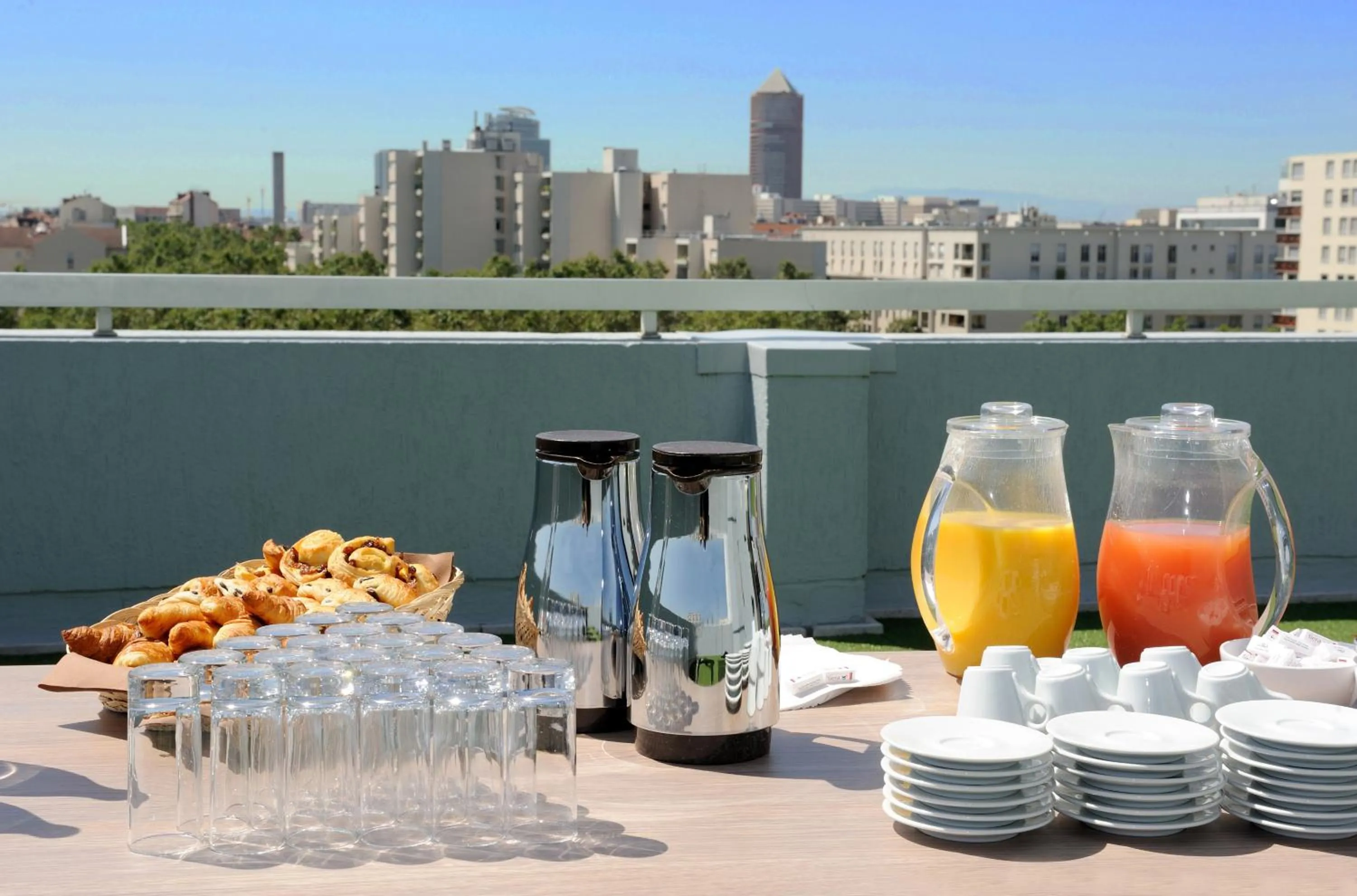 Balcony/Terrace in Hotel des Congrès