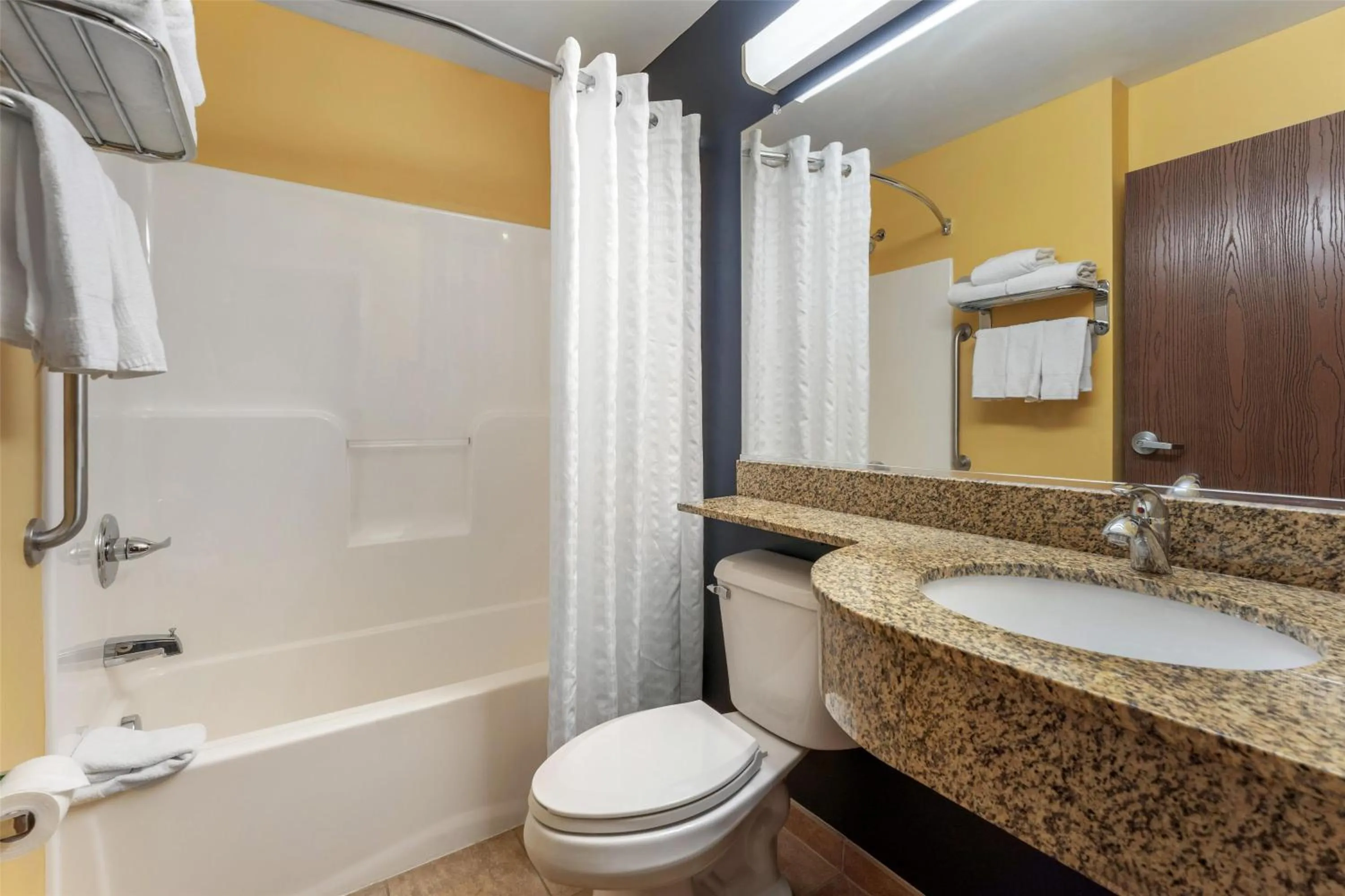 Bathroom in SureStay Plus Hotel by Best Western Keyser