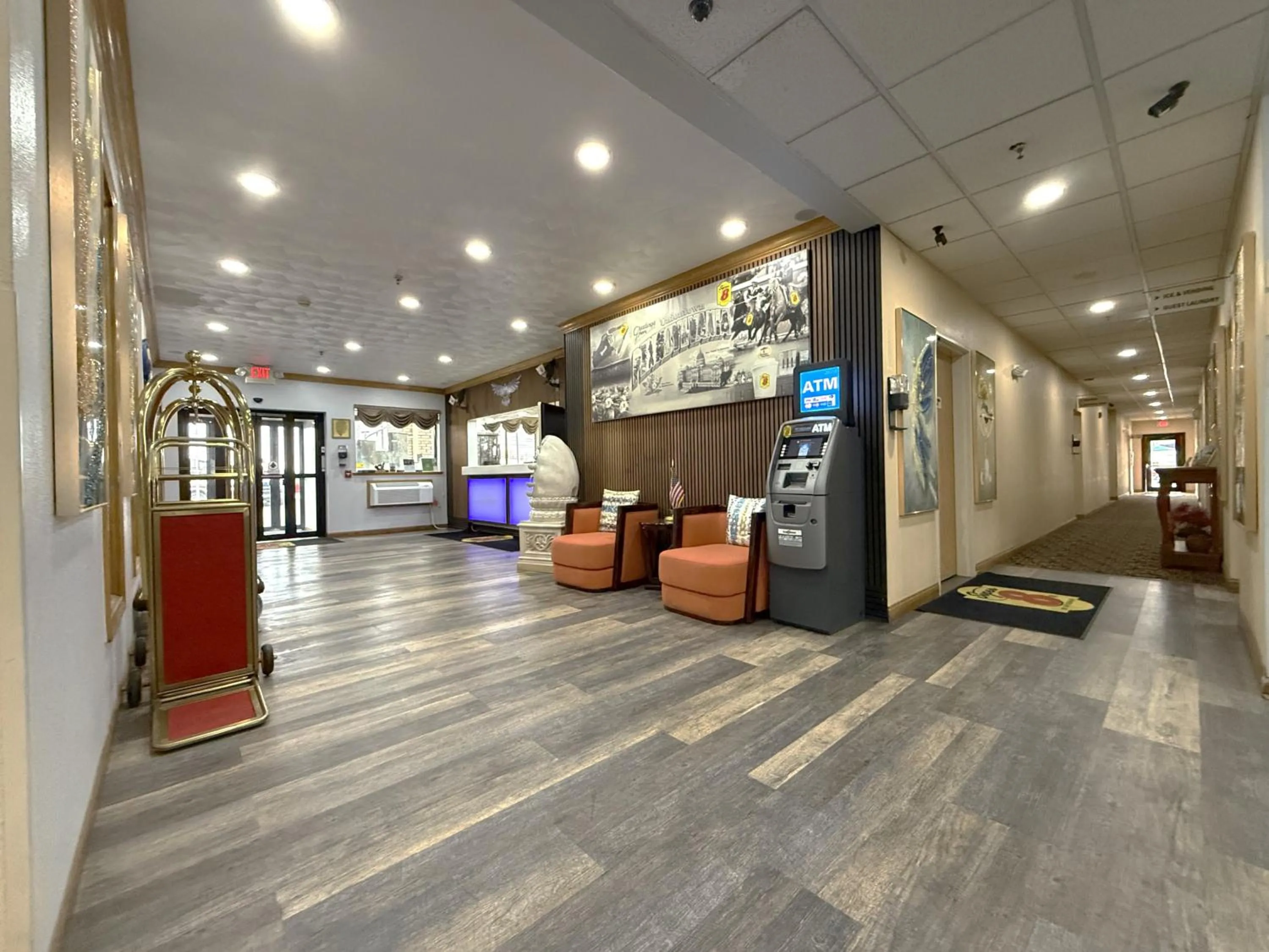 Lobby or reception in Super 8 by Wyndham Uniontown PA