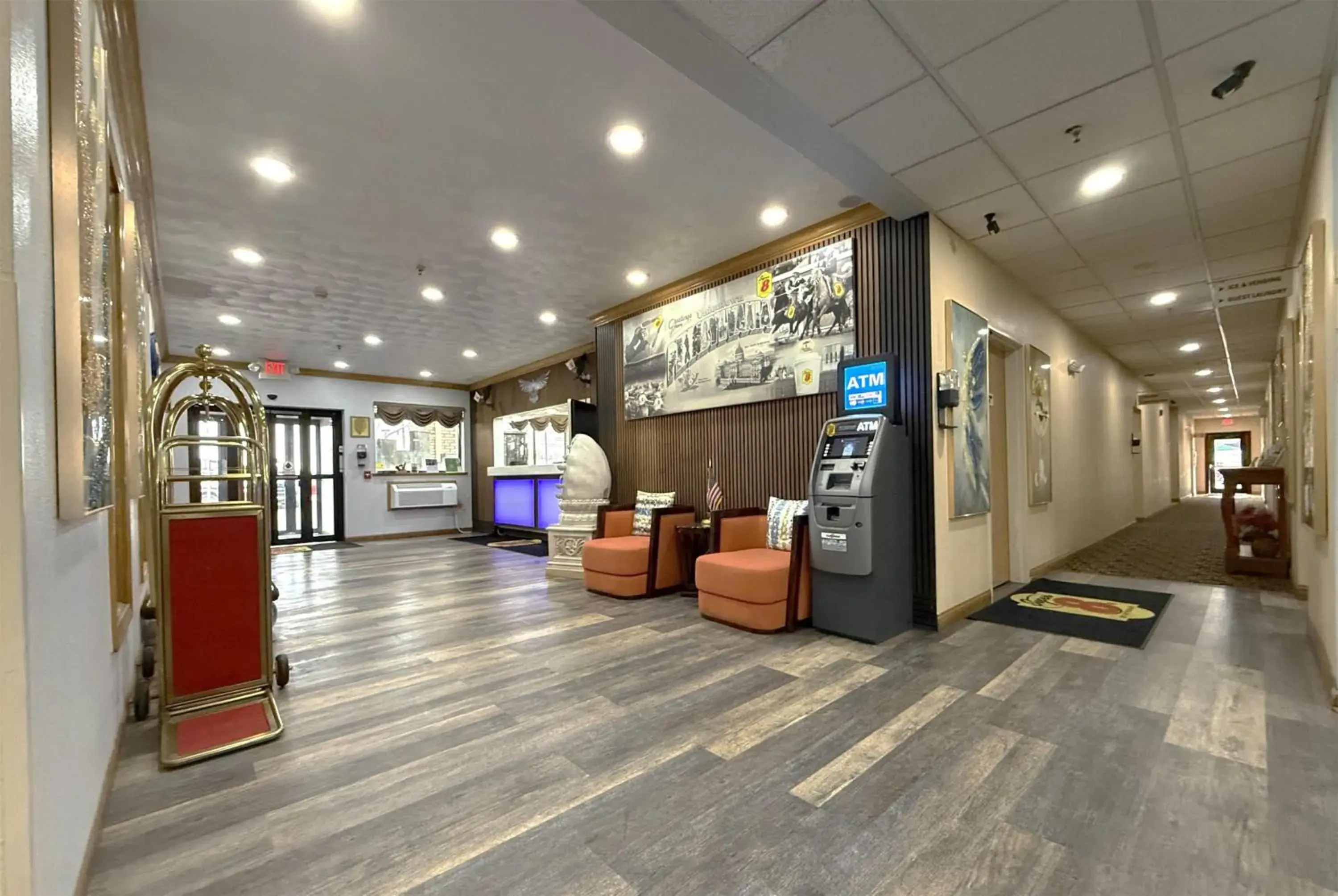 Lobby or reception in Super 8 by Wyndham Uniontown PA Lobby or reception in Super 8 by Wyndham Uniontown PA